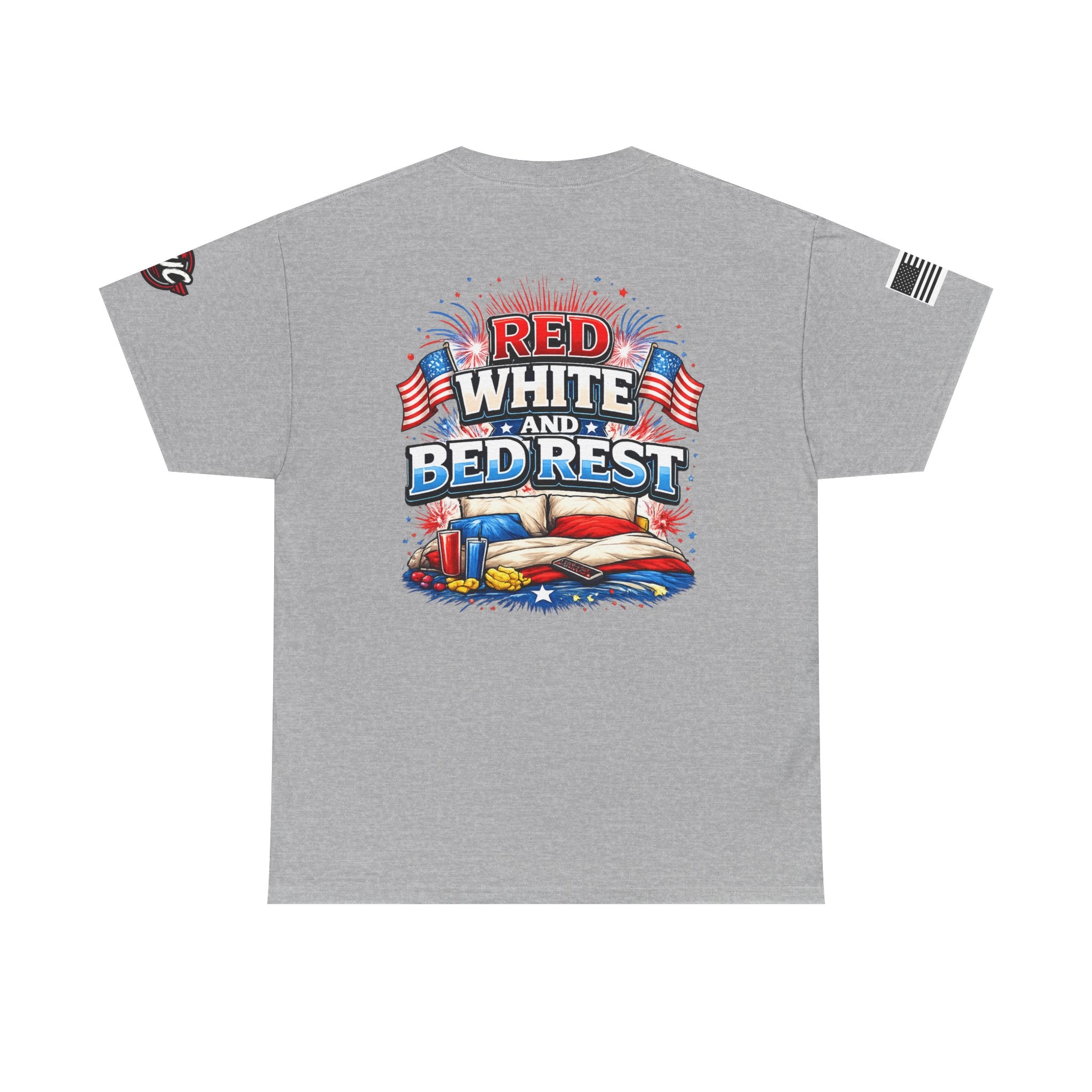 Patriotic 'Red White and Bed Rest' T-Shirt