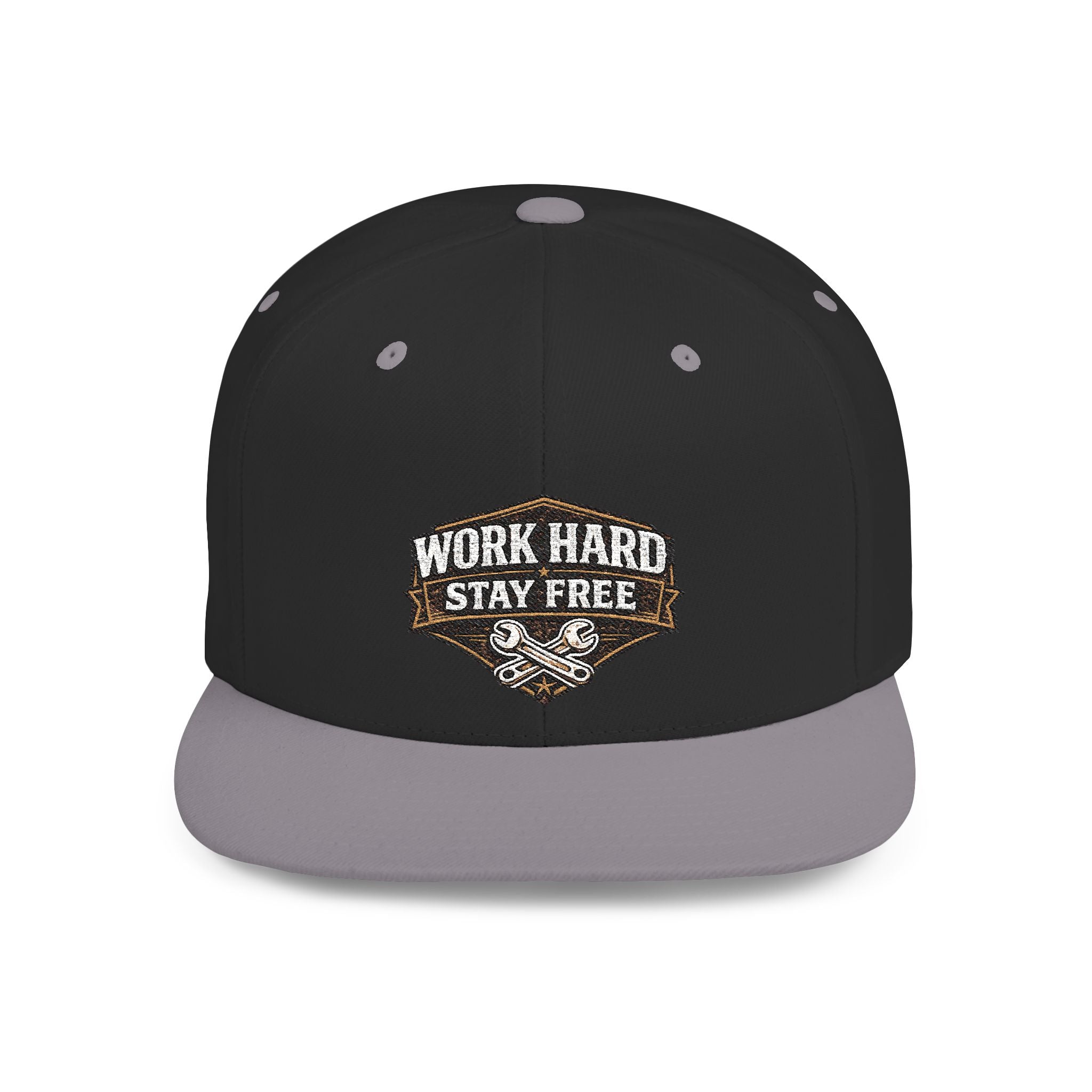 "Work Hard Stay Free" Snapback Hat