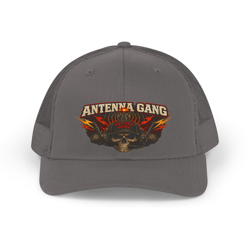 Antenna Gang Skull Mesh Cap