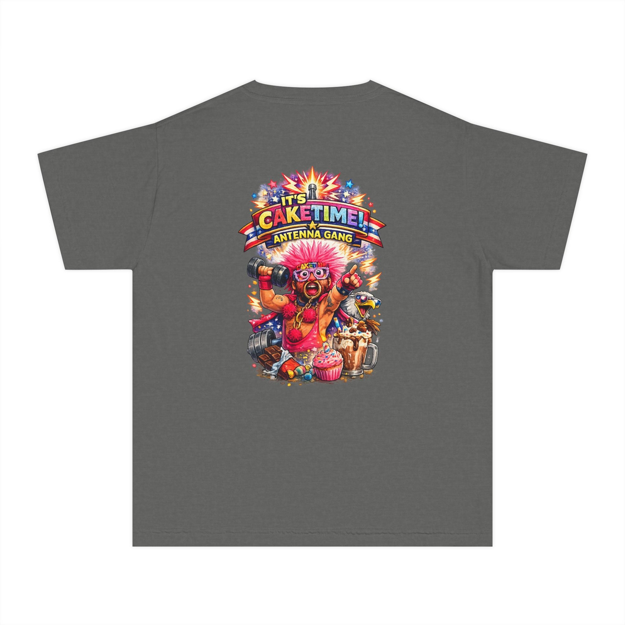 Antenna Gang Colorful 'Cake Time!' T-Shirt For Kids
