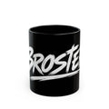 Broster Black Coffee Mug