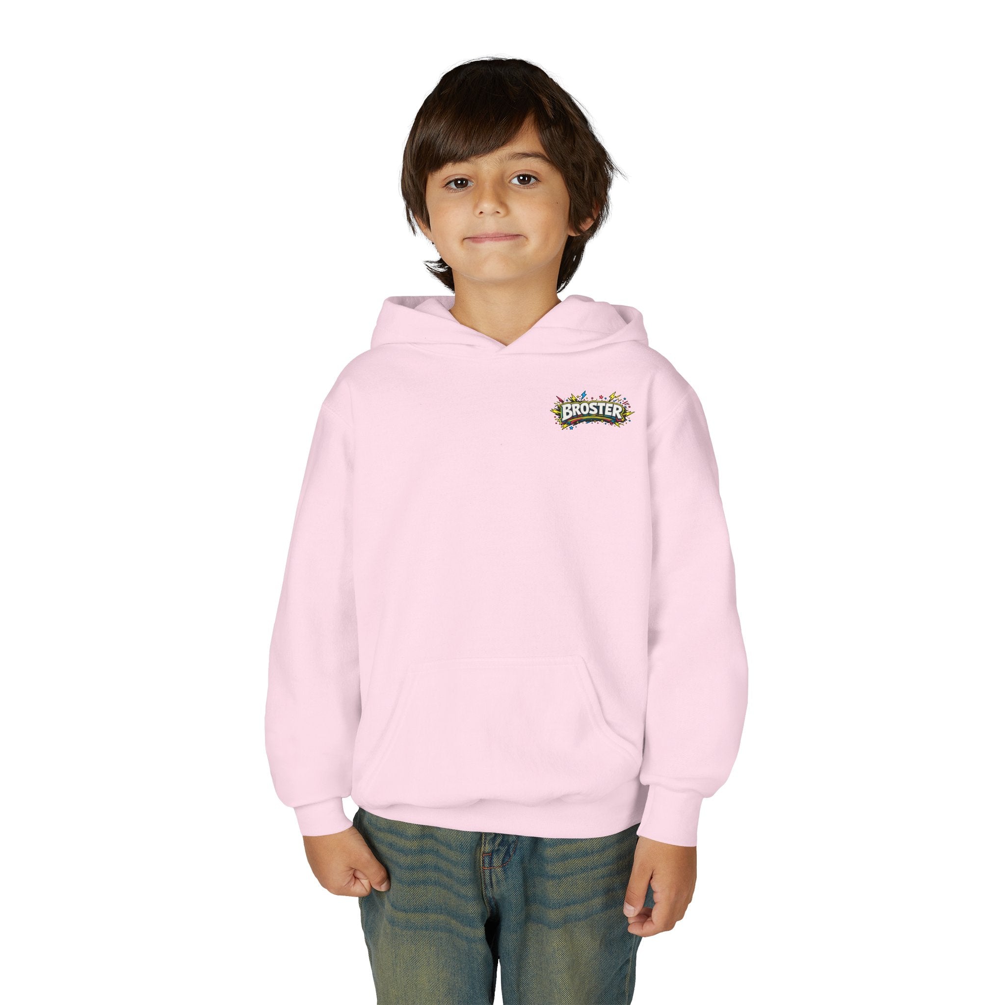 Broster Squad Neon Youth Hoodie