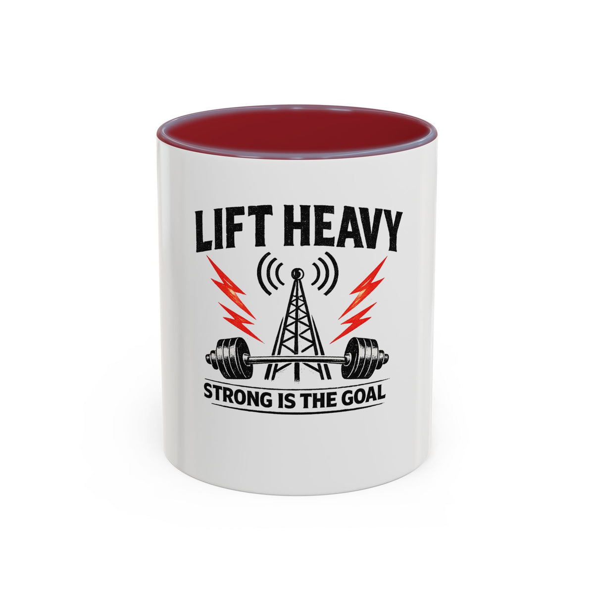 Lift Heavy "Strong Is The Goal" Coffee Mug