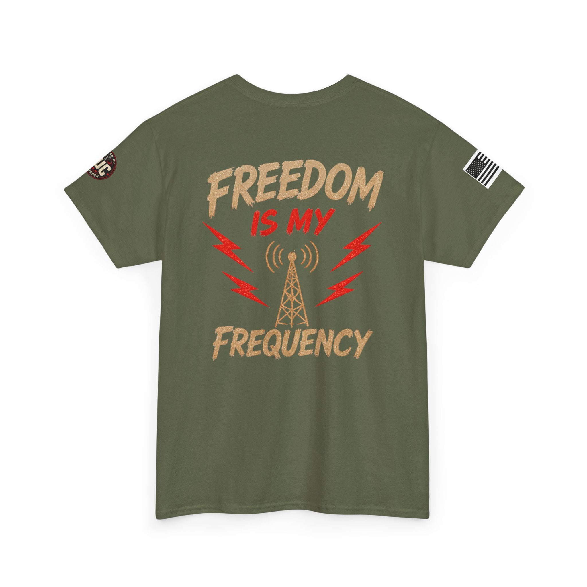 Freedom Is My Frequency Graphic T-Shirt
