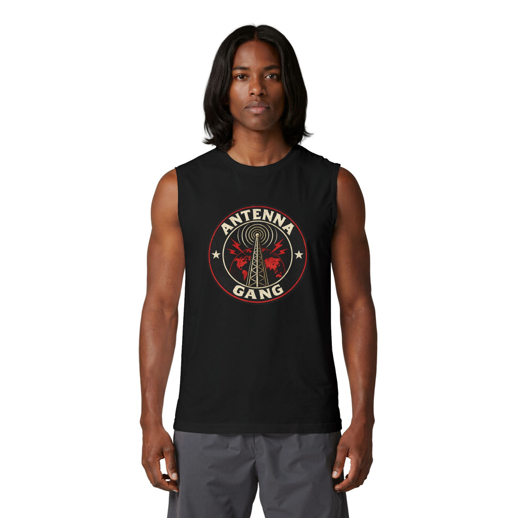 Antenna Gang Radio Tower Muscle Tank