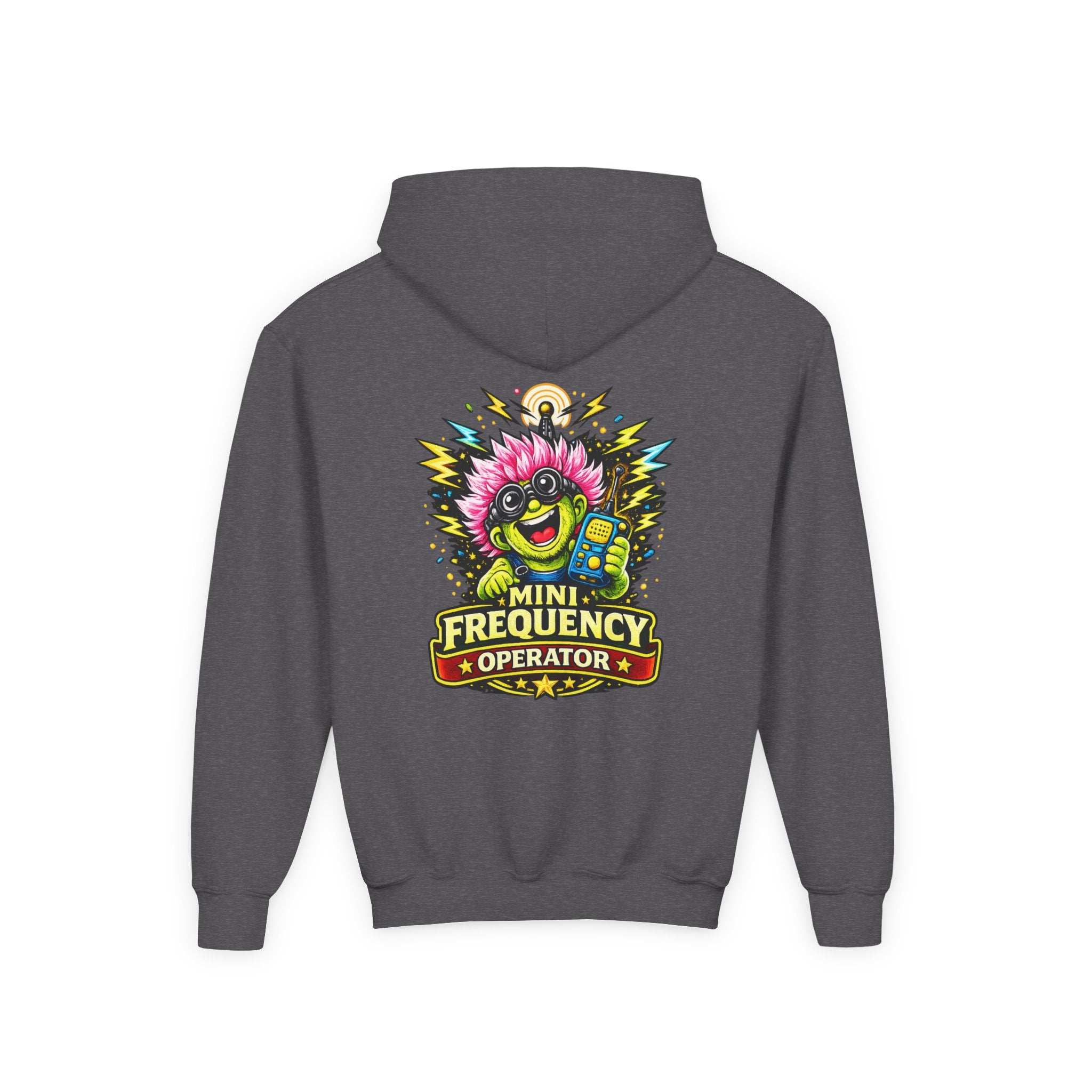 'Mini Frequency Operator' Youth Hoodie