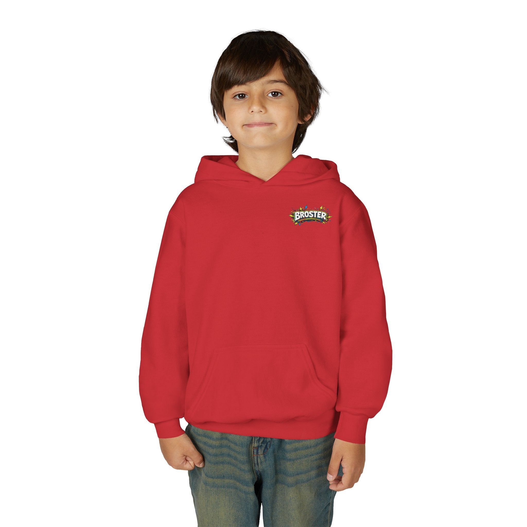 Broster Squad Neon Youth Hoodie