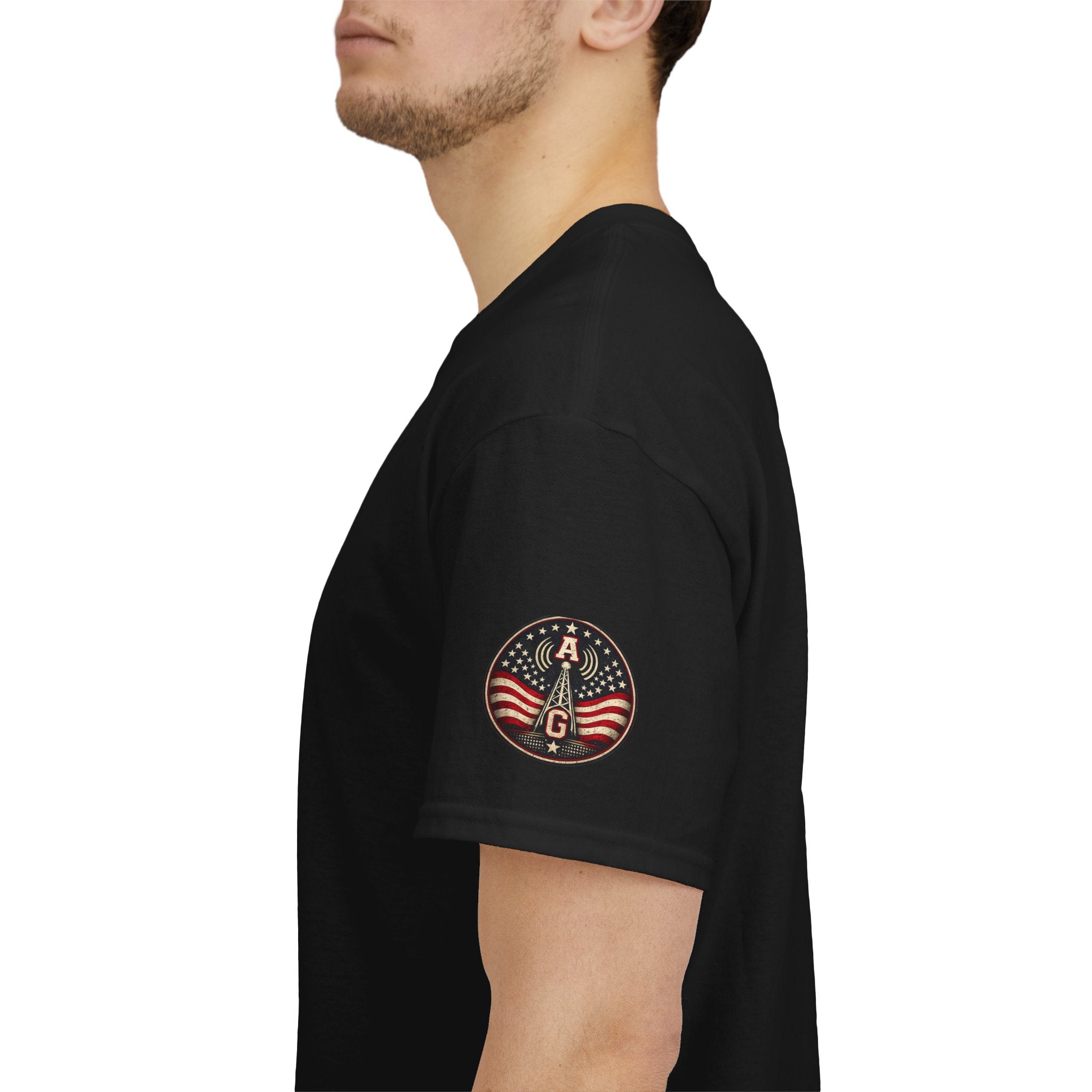 Antenna Gang Radio Signal Patch T-Shirt