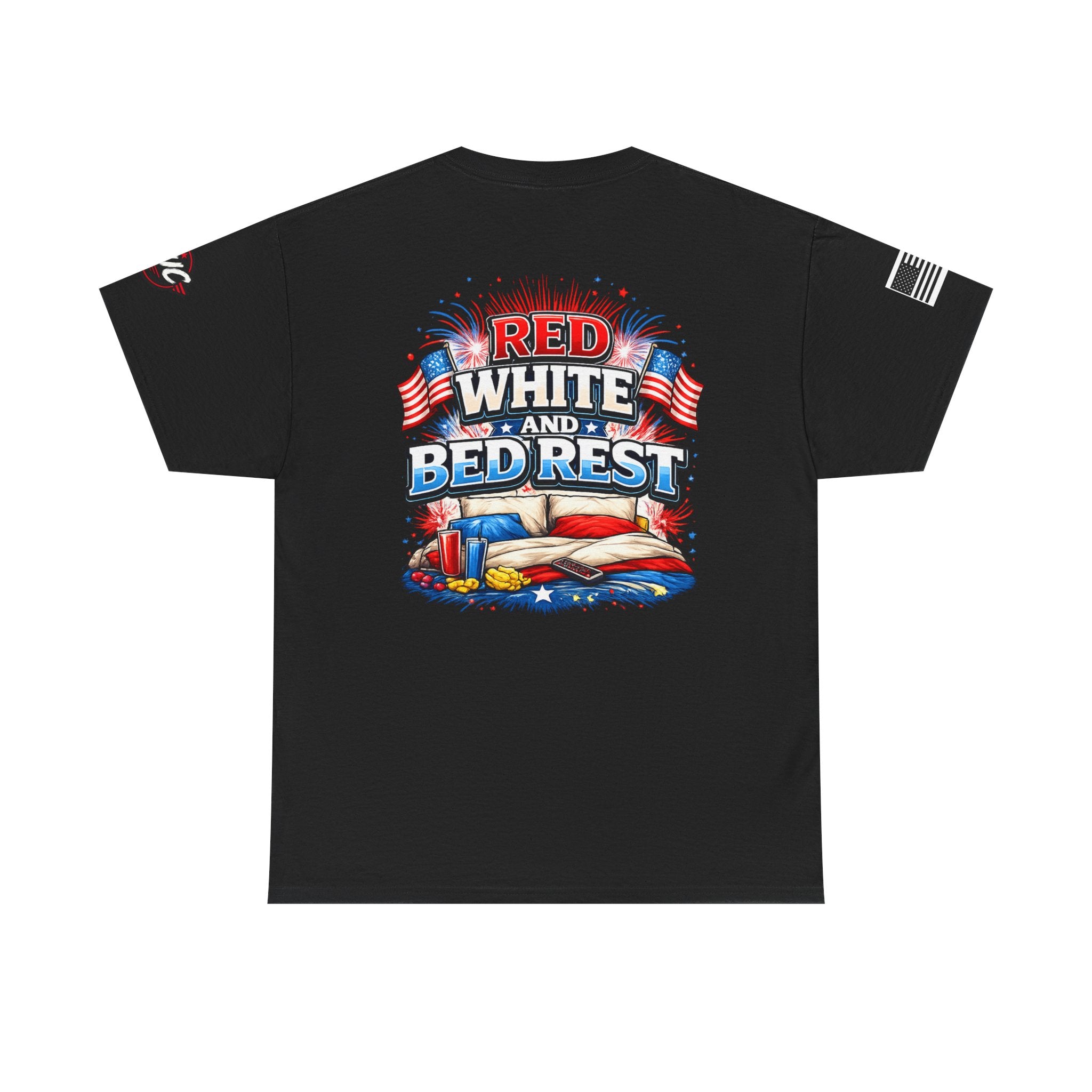 Patriotic 'Red White and Bed Rest' T-Shirt