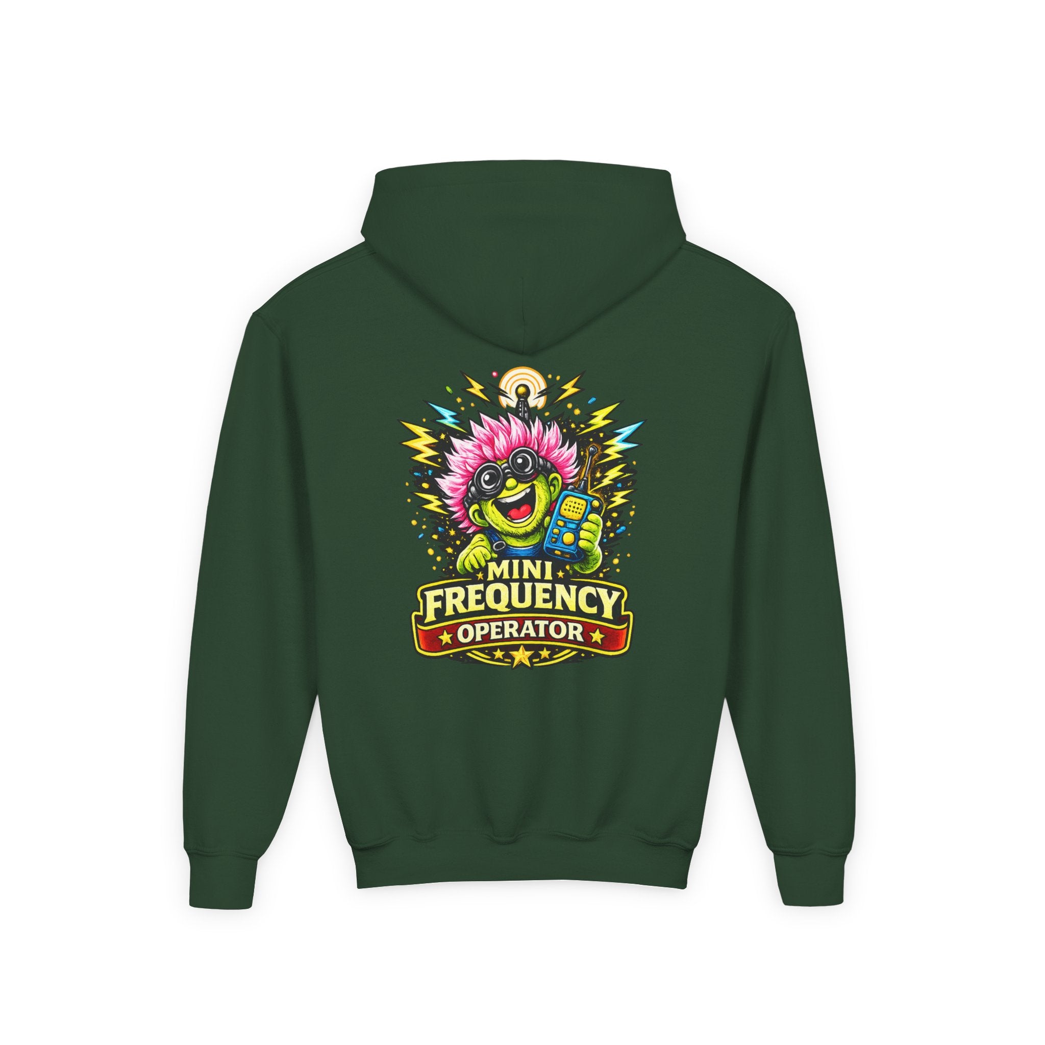 'Mini Frequency Operator' Youth Hoodie