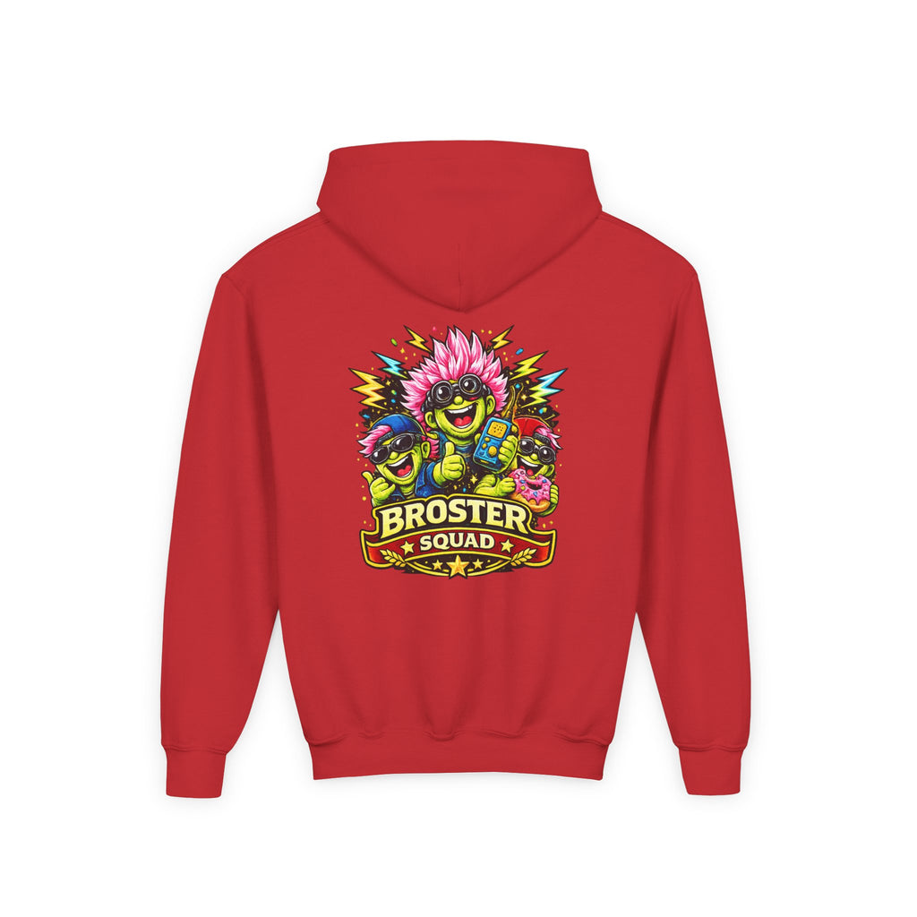Broster Squad Neon Youth Hoodie