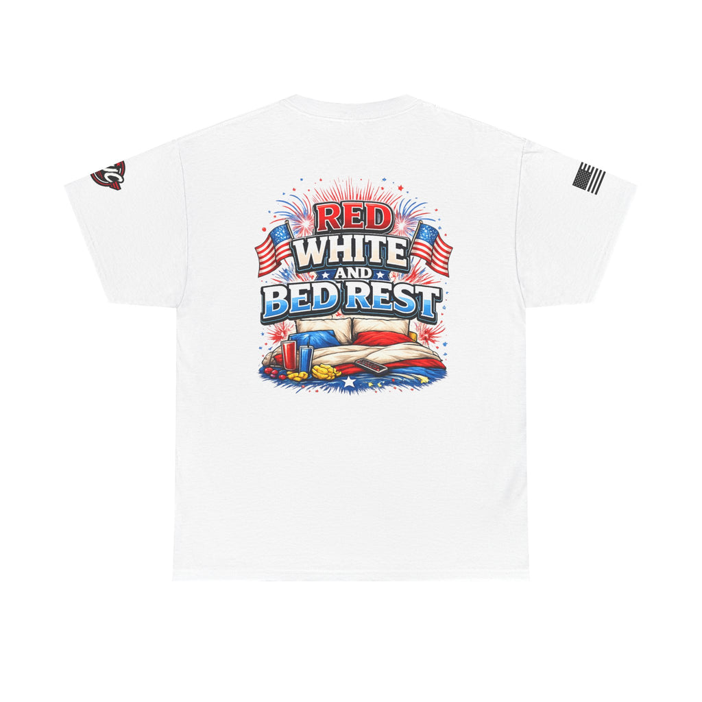 Patriotic 'Red White and Bed Rest' T-Shirt
