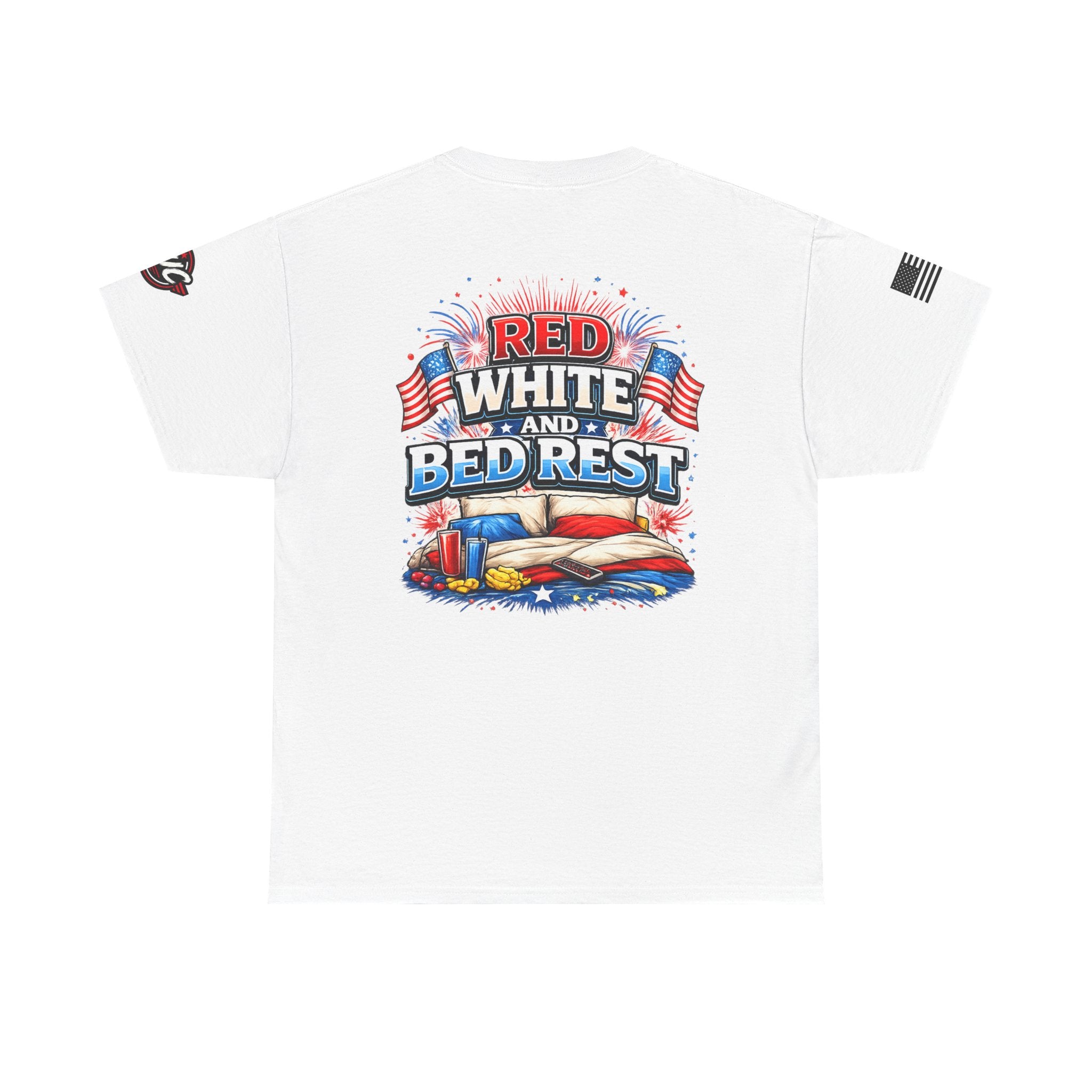 Patriotic 'Red White and Bed Rest' T-Shirt