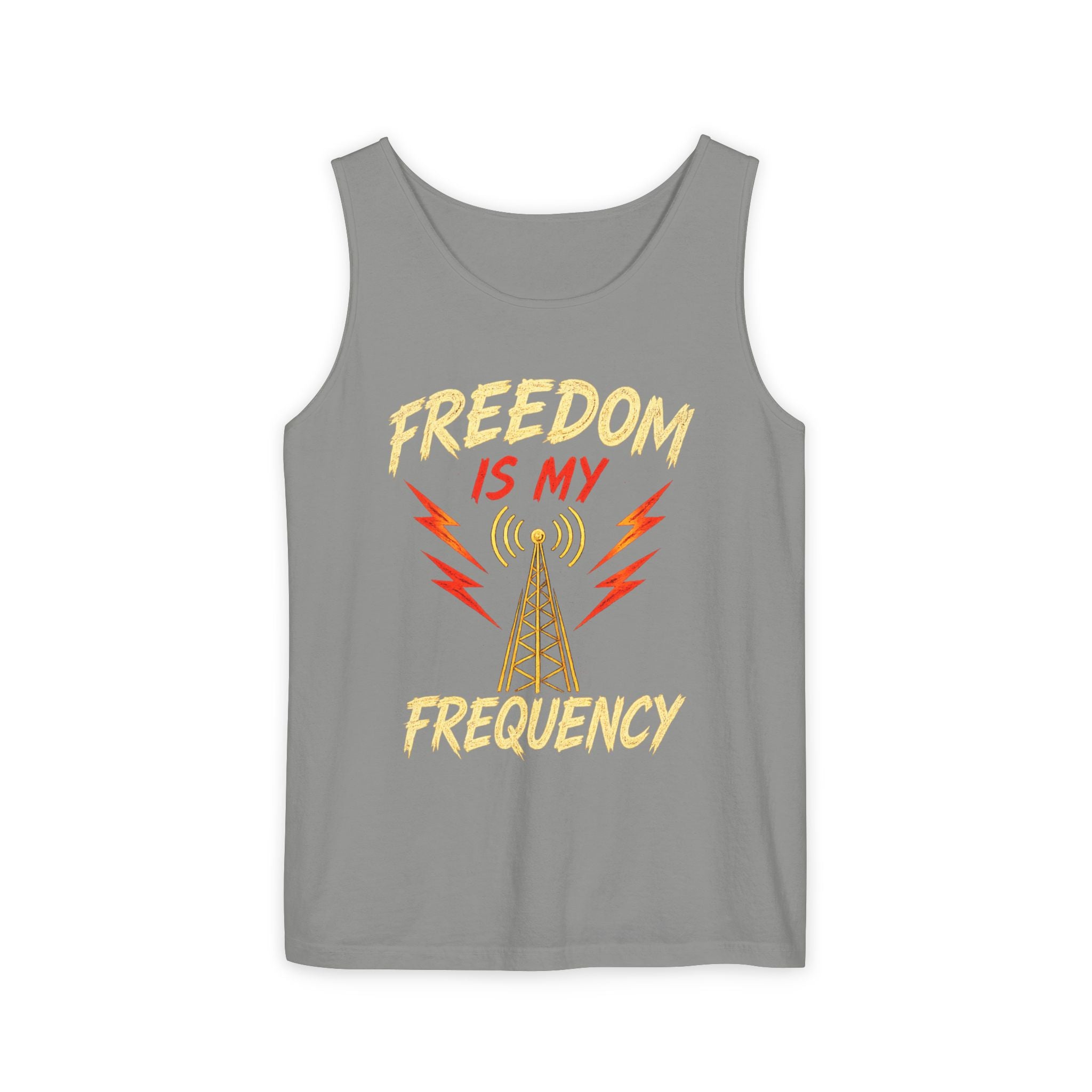 Freedom Is My Frequency Tank Top