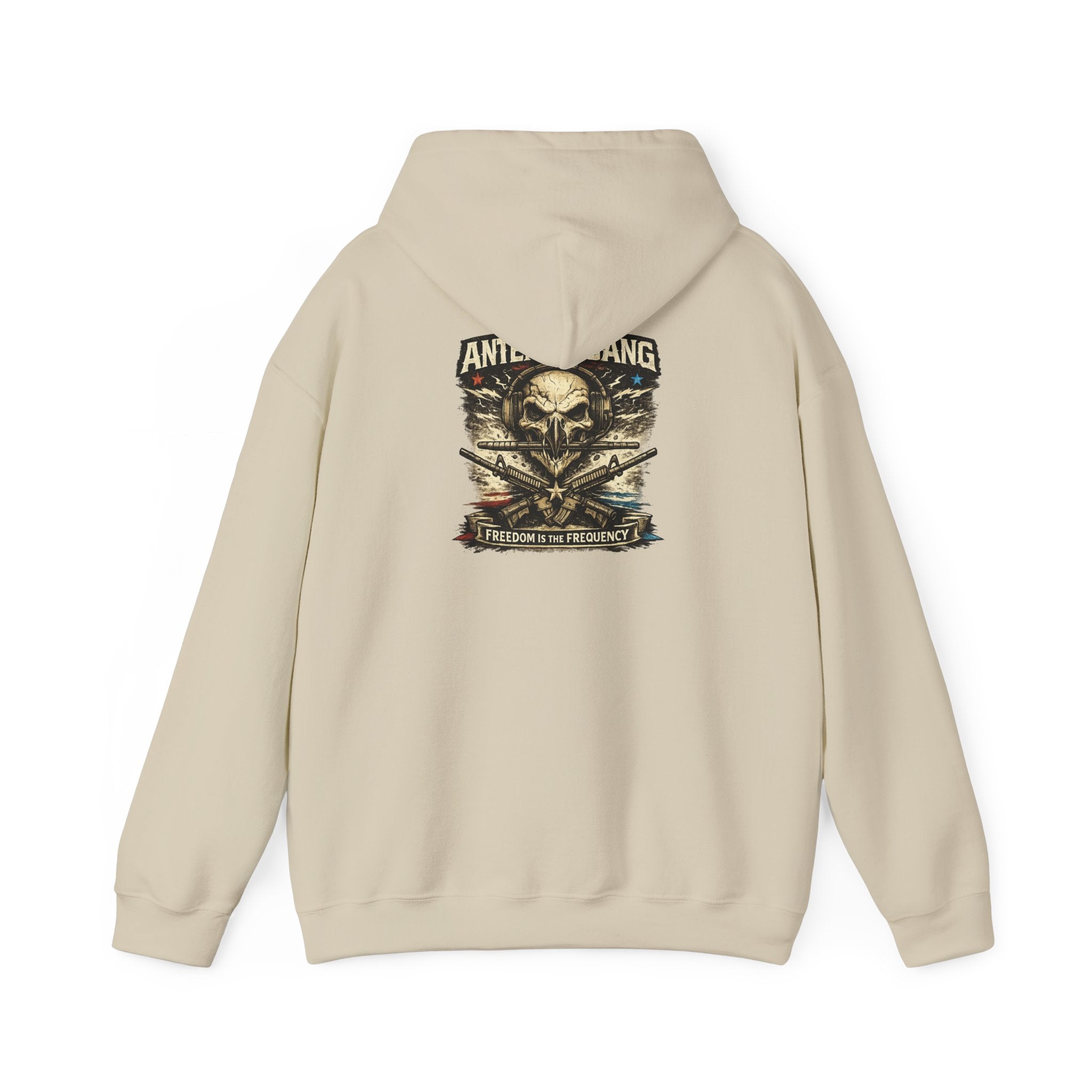 Antenna Gang Skull & Crossed Rifles Hoodie