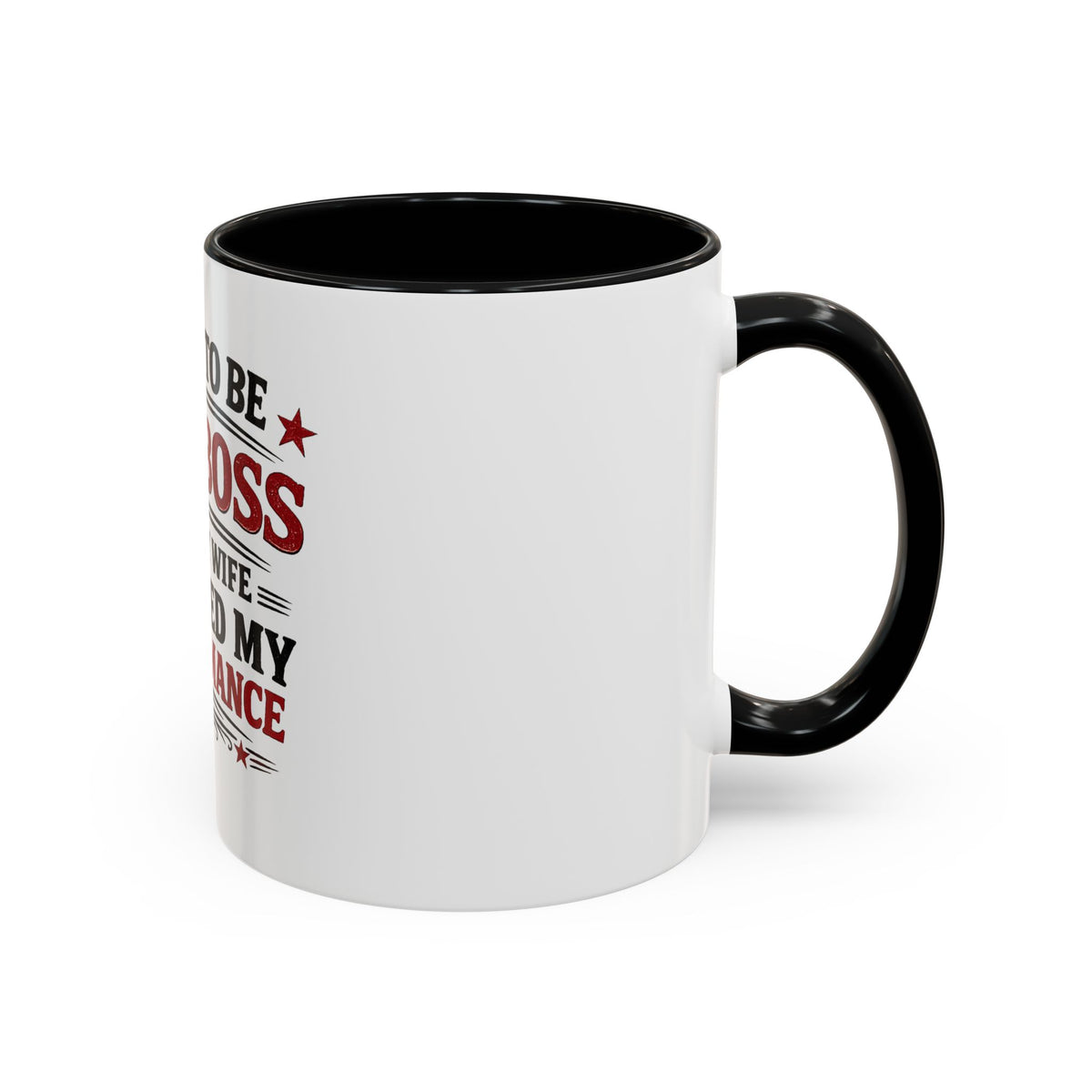 'I Used to Be The Boss' Coffee Mug
