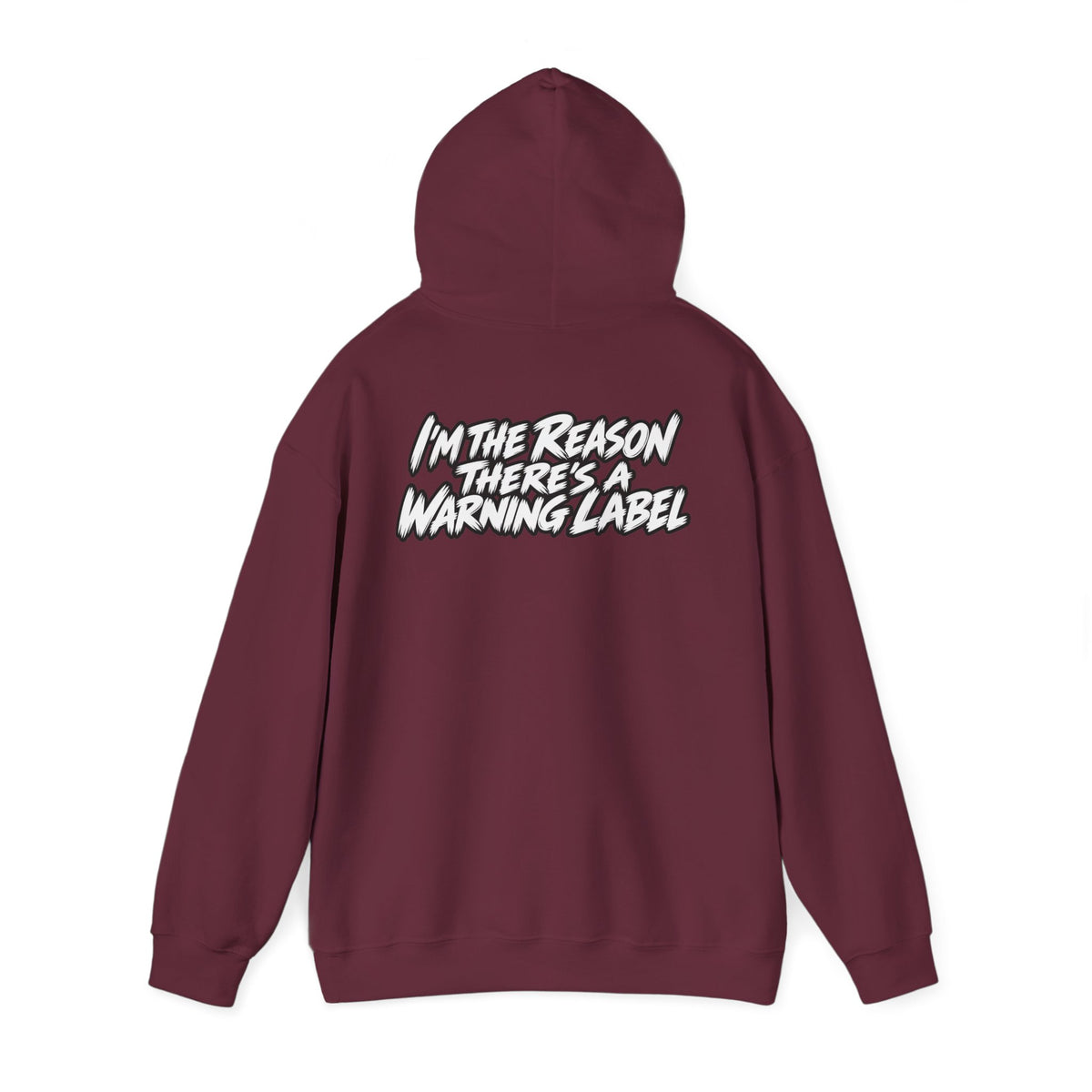 "I'm The Reason There's A Warning Label" Hoodie