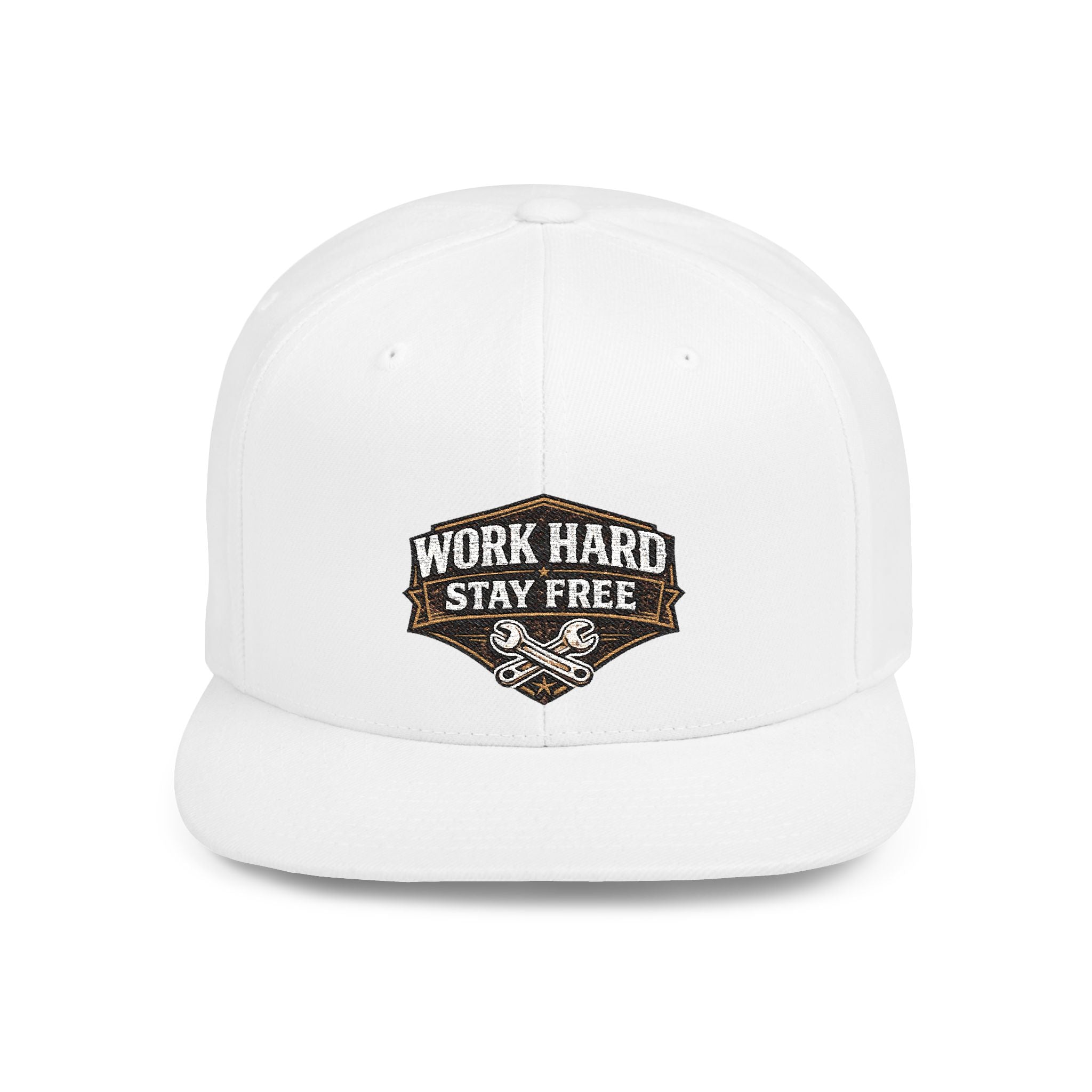 "Work Hard Stay Free" Snapback Hat