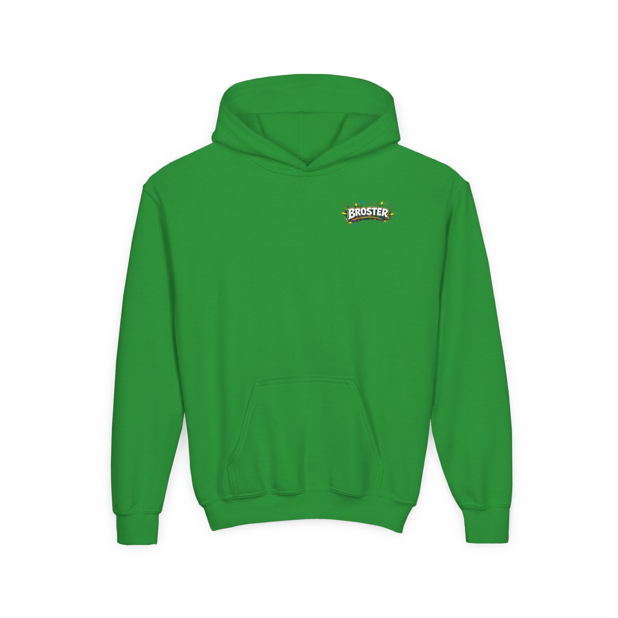 Broster Squad Neon Youth Hoodie