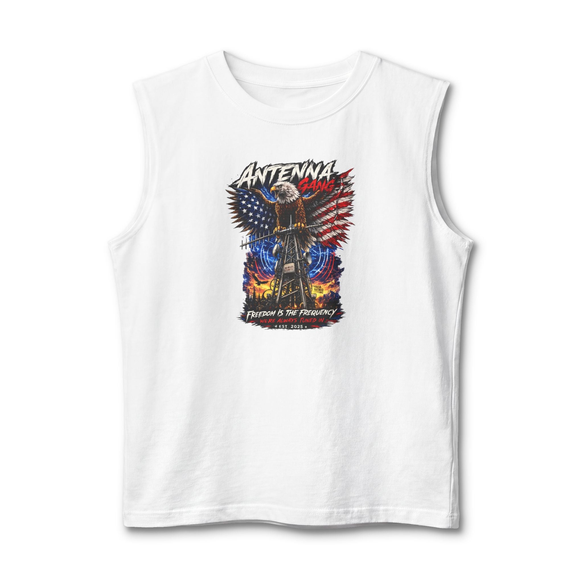 Antenna Gang Eagle Muscle Tank