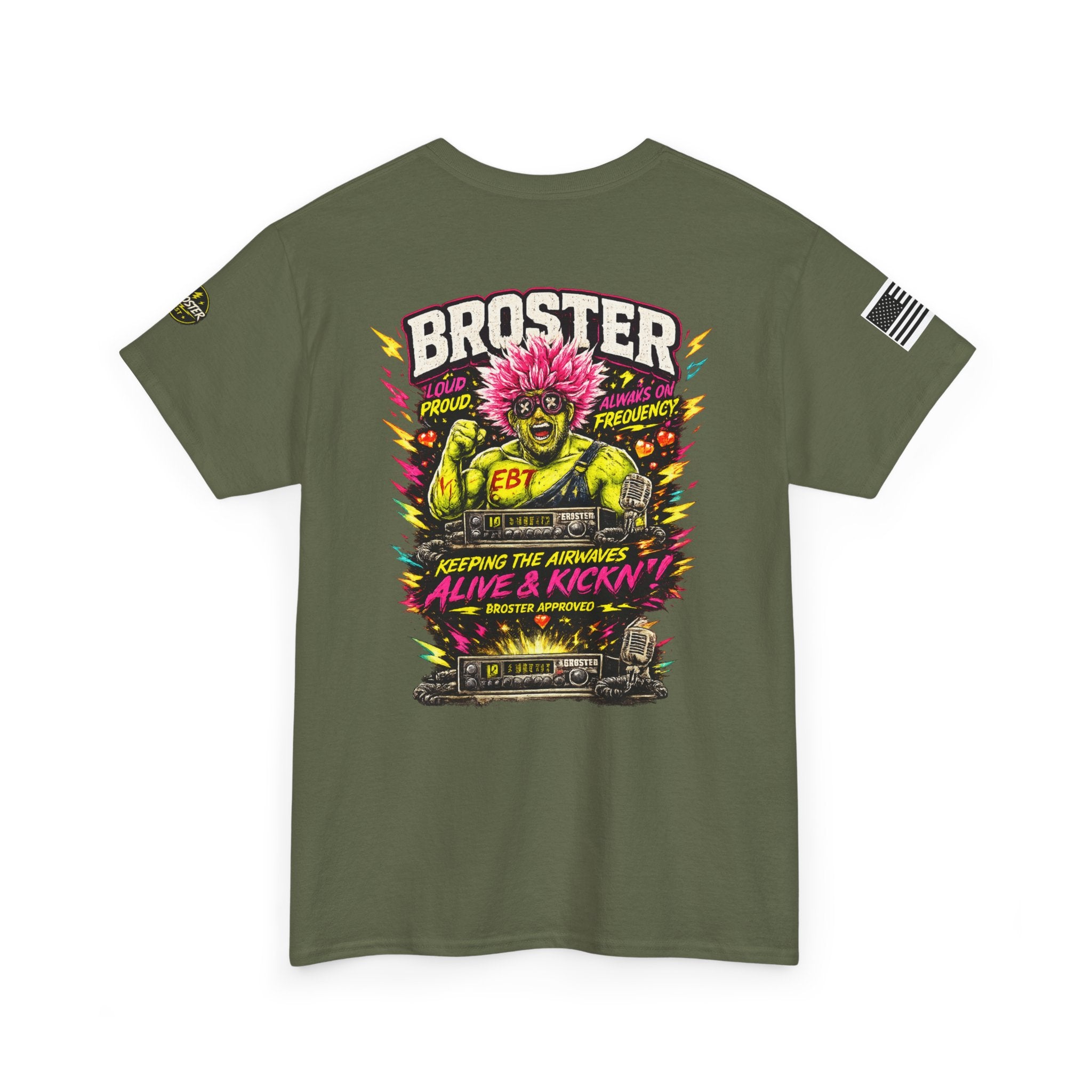 Broster "Alive & Kickin'" Graphic T-Shirt
