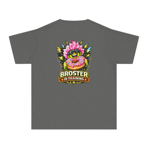 "Broster In Training" Cute Monster Donut Youth T-Shirt