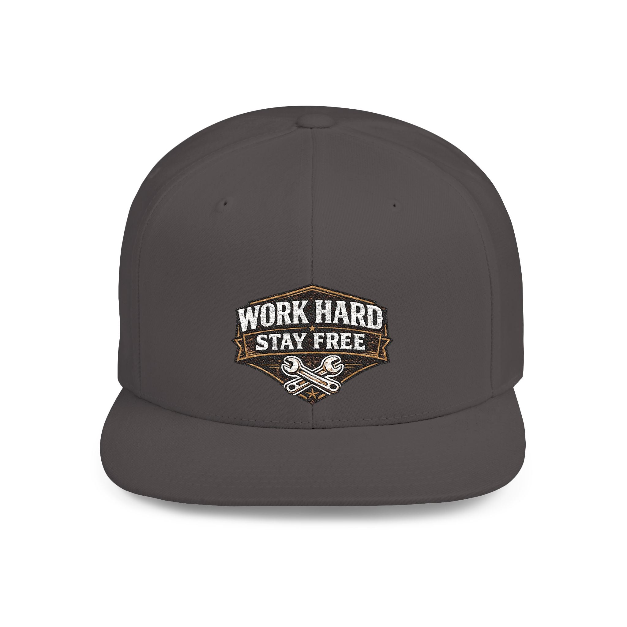 "Work Hard Stay Free" Snapback Hat