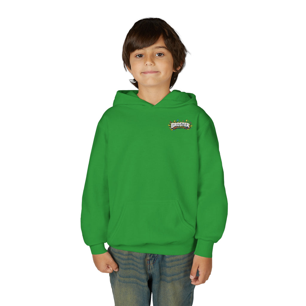 Broster Squad Neon Youth Hoodie
