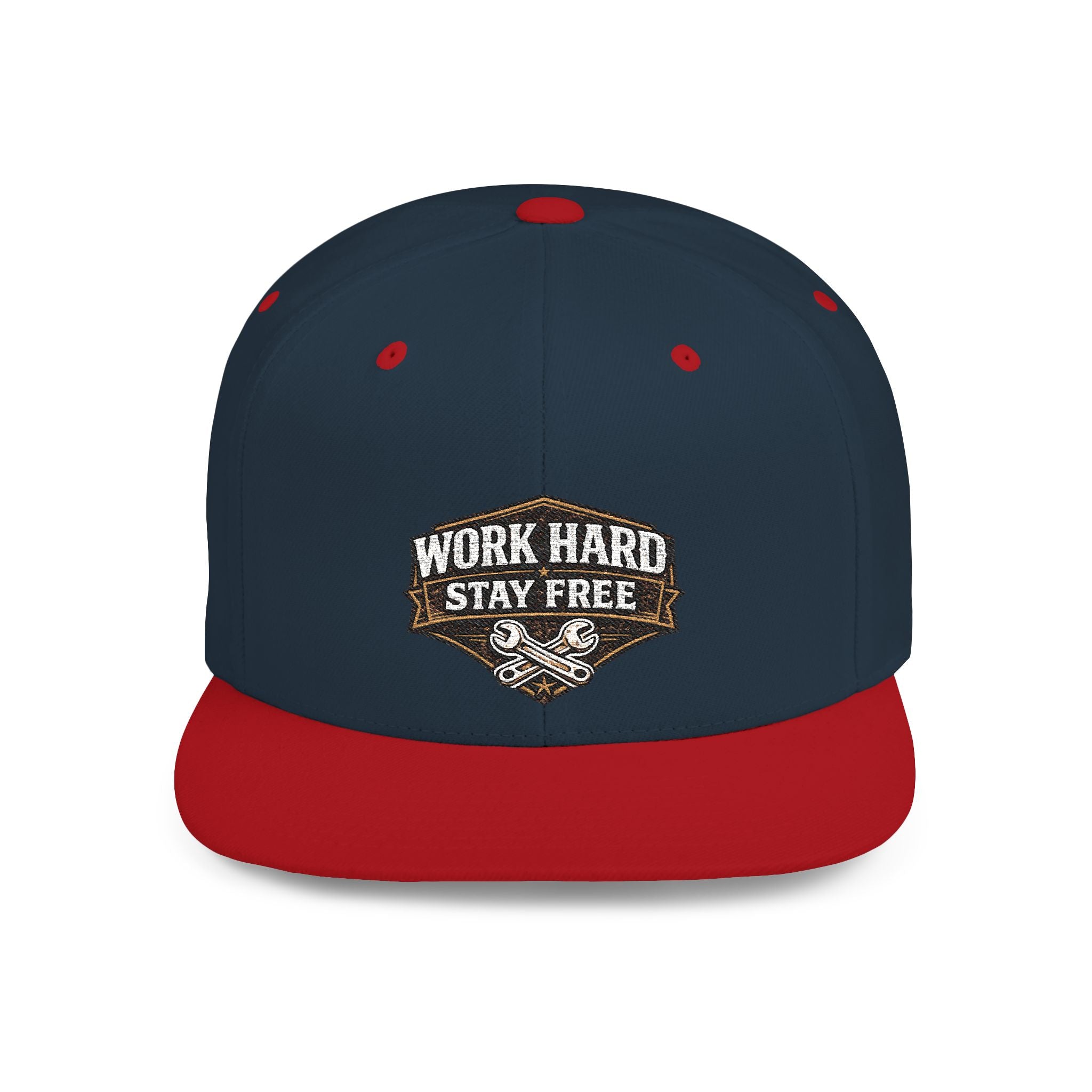 "Work Hard Stay Free" Snapback Hat