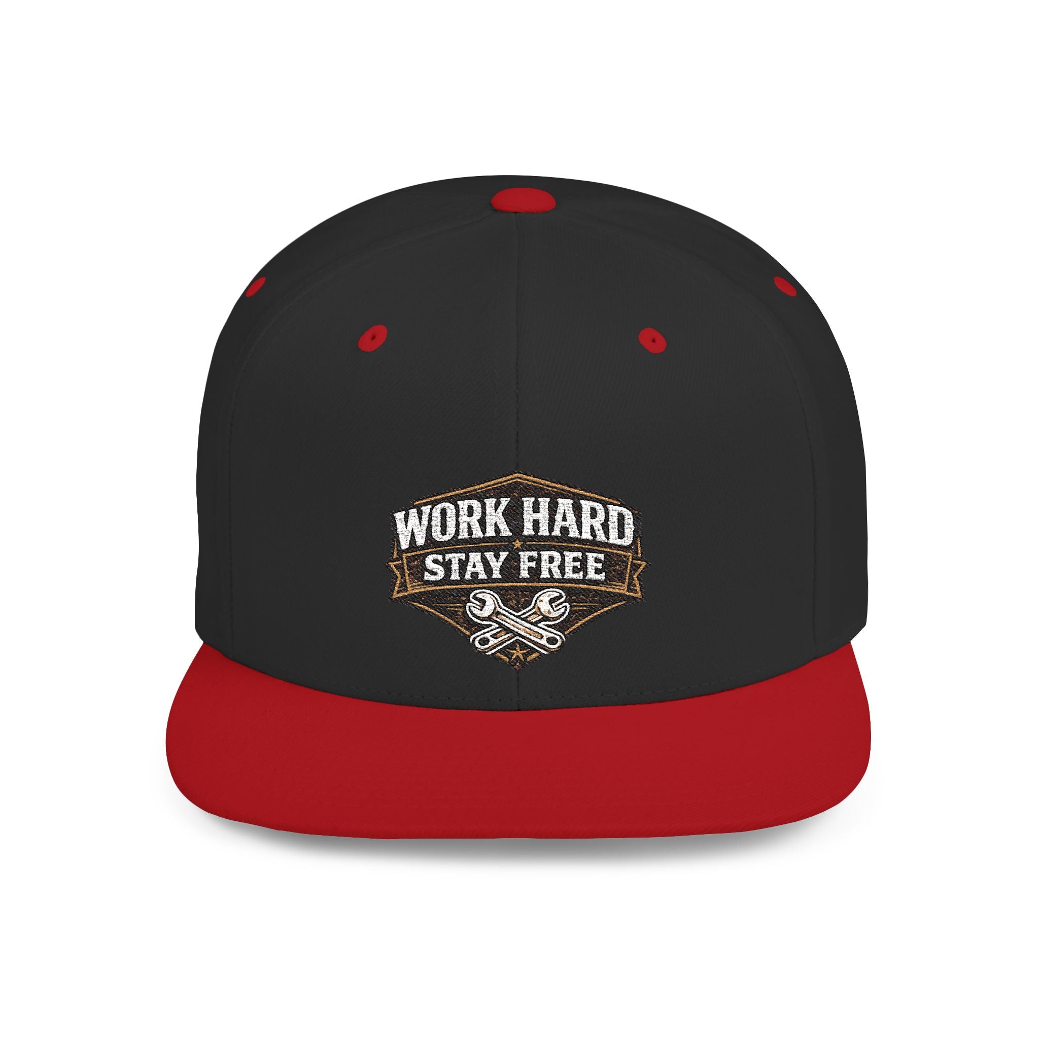 "Work Hard Stay Free" Snapback Hat