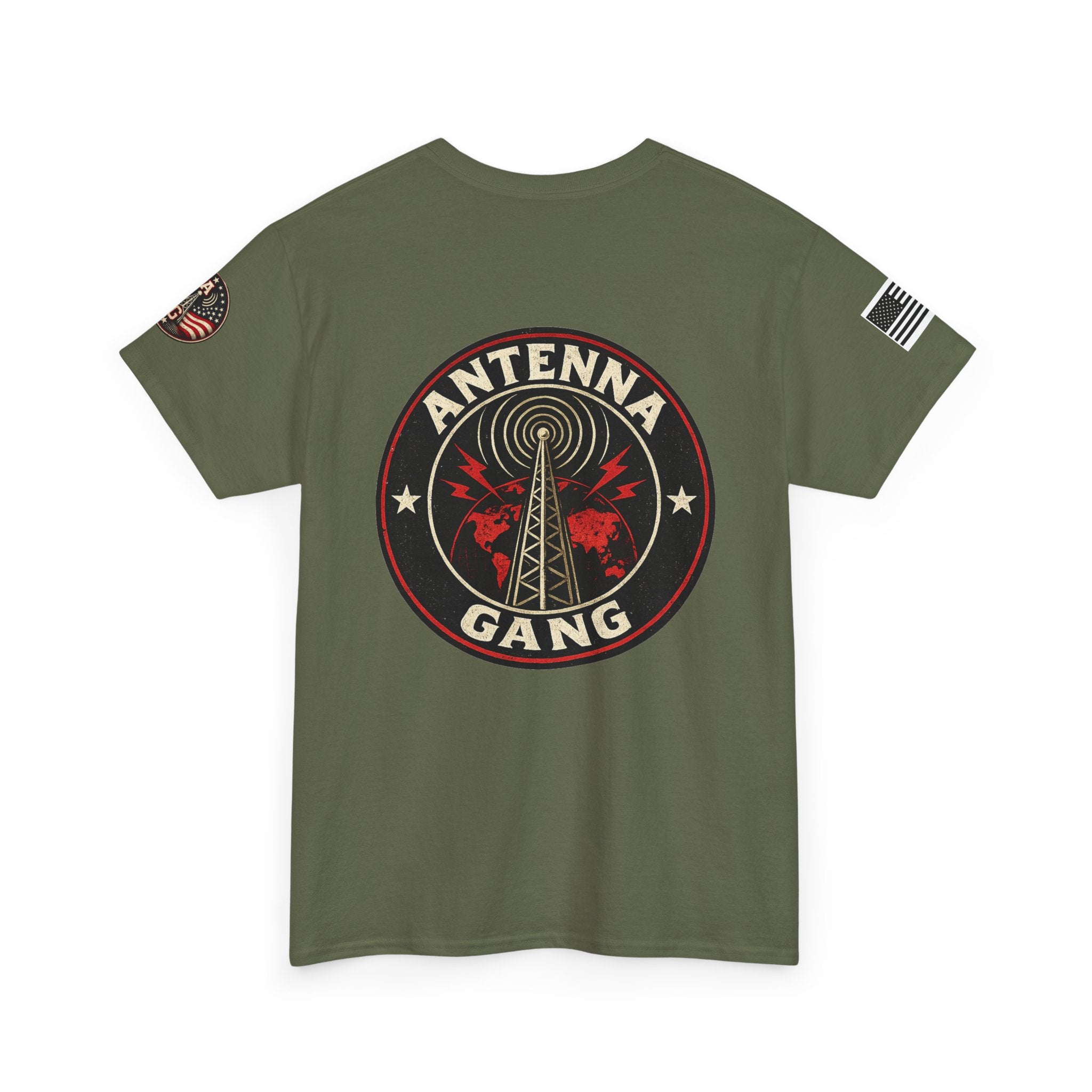 Antenna Gang Radio Signal Patch T-Shirt