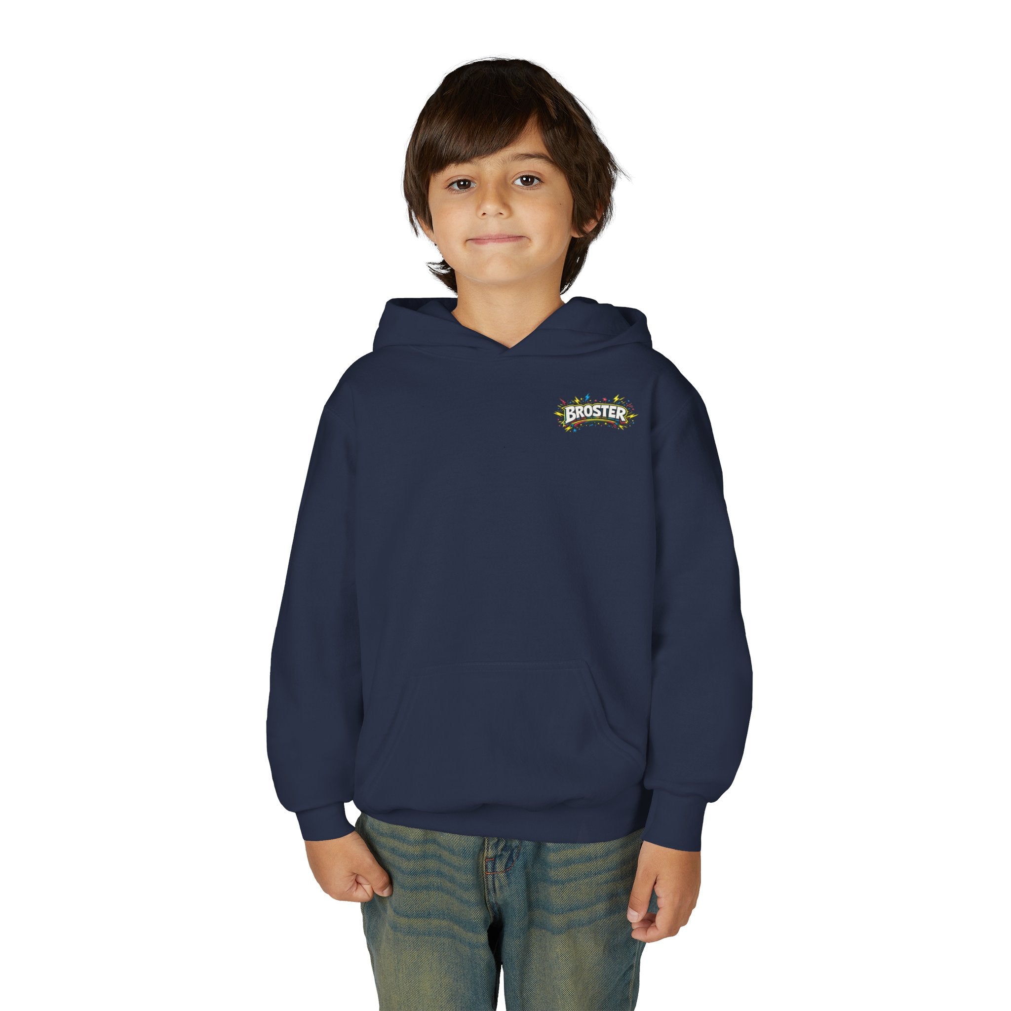 Broster Squad Neon Youth Hoodie