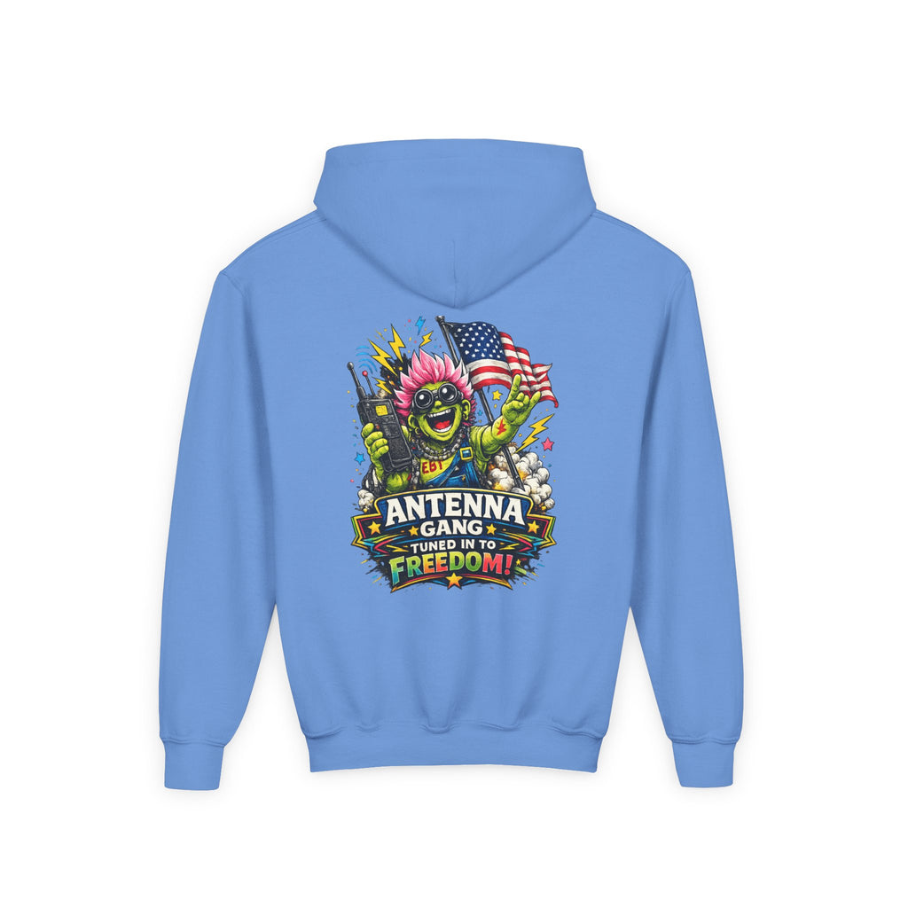 "Antenna Gang Tuned to Freedom" Youth Hoodie