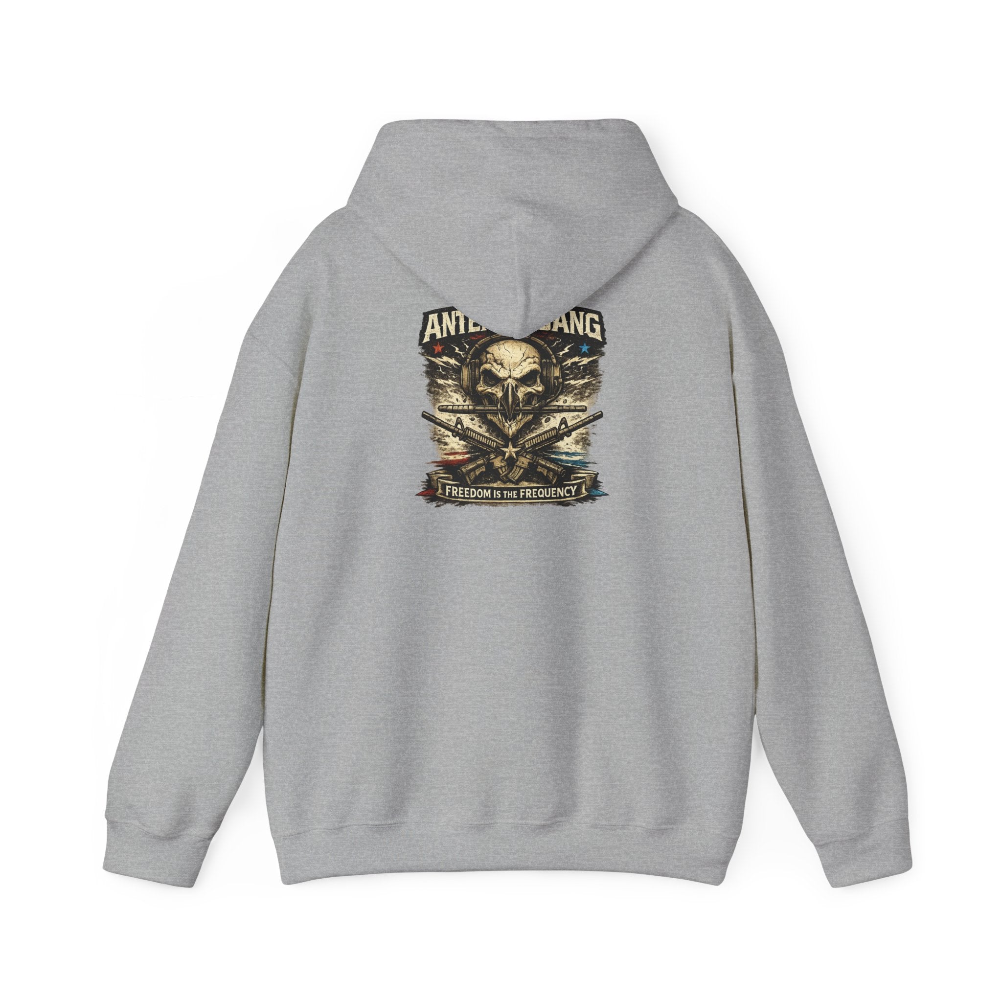 Antenna Gang Skull & Crossed Rifles Hoodie