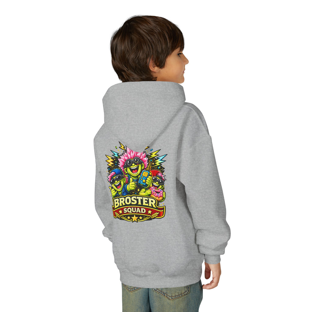 Broster Squad Neon Youth Hoodie