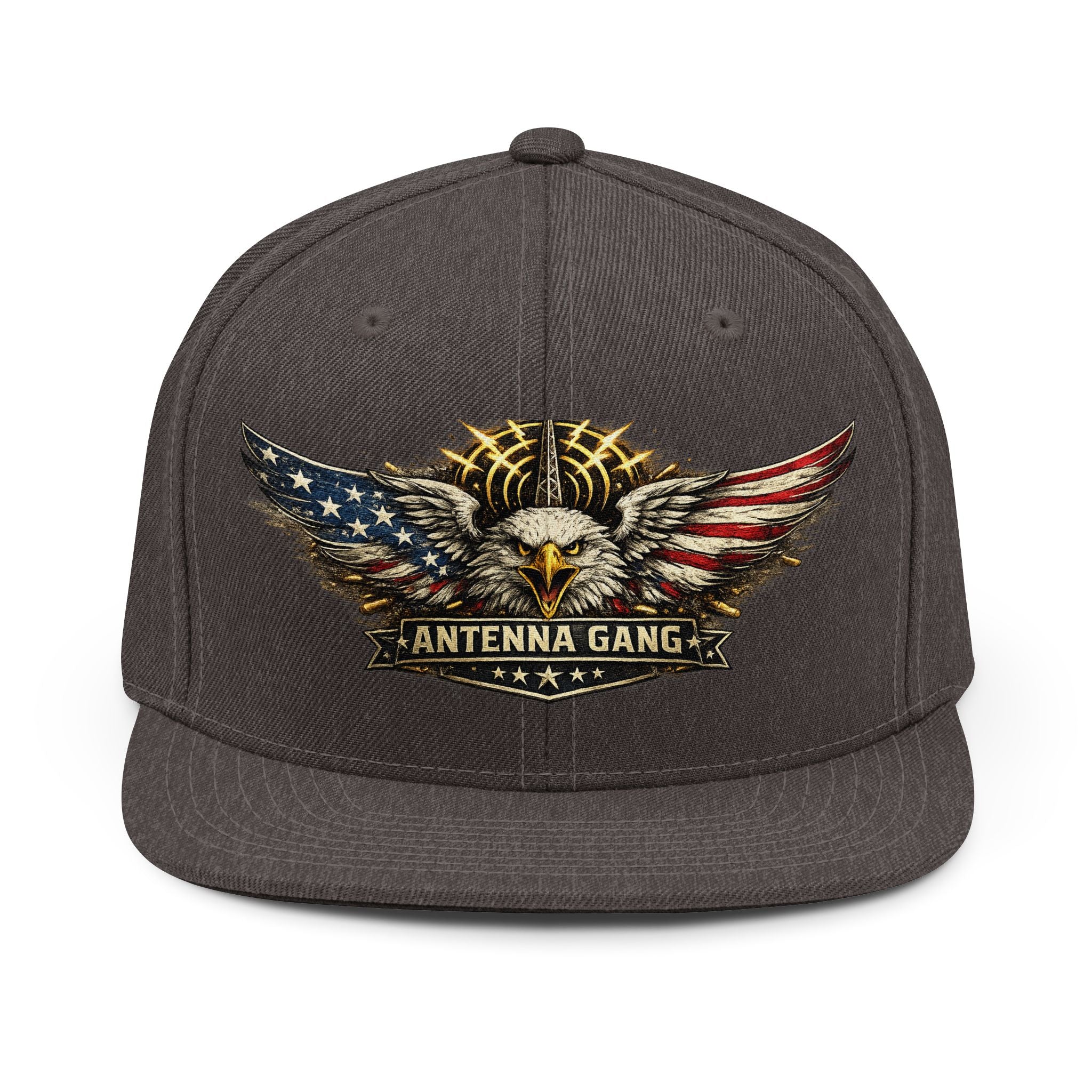 Antenna Gang Eagle Snapback Hat