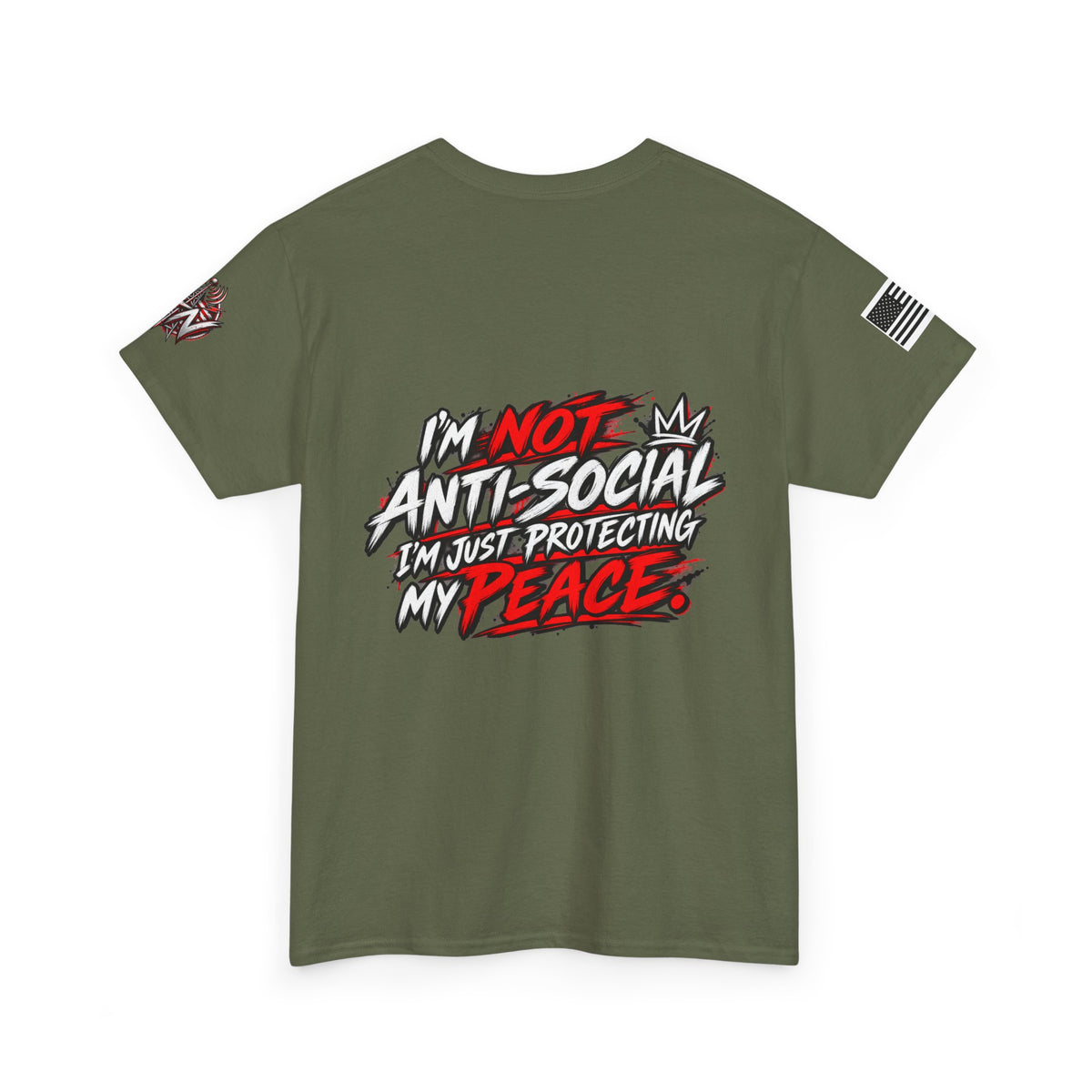 "I’m Not Anti-Social, I’m Just Protecting My Peace" T-Shirt