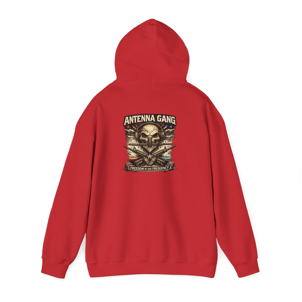 Antenna Gang Skull & Crossed Rifles Hoodie