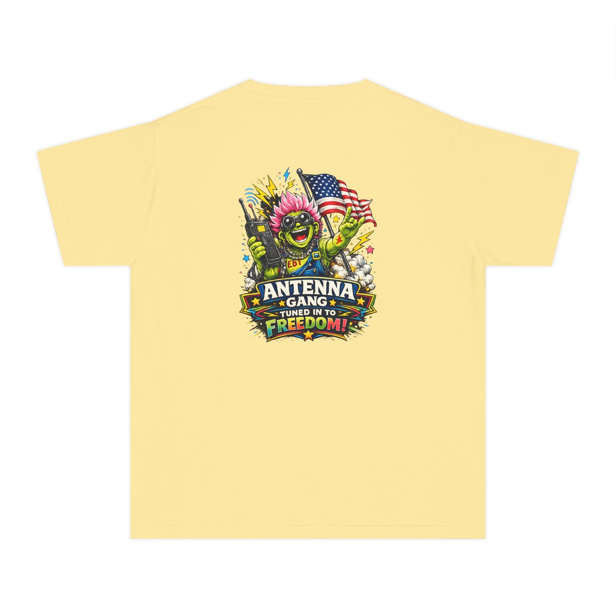 Antenna Gang "Tuned In to Freedom" Youth T-Shirt