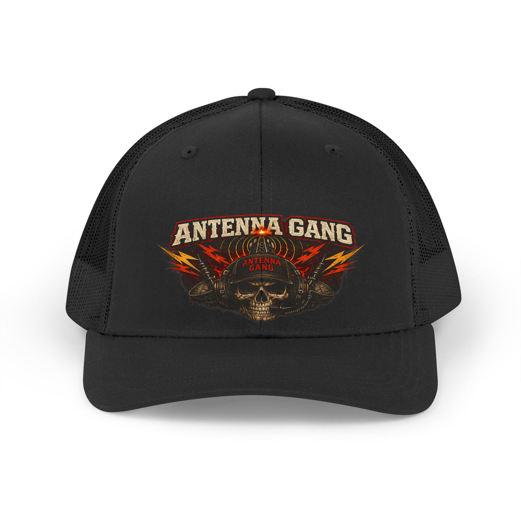 Antenna Gang Skull Mesh Cap
