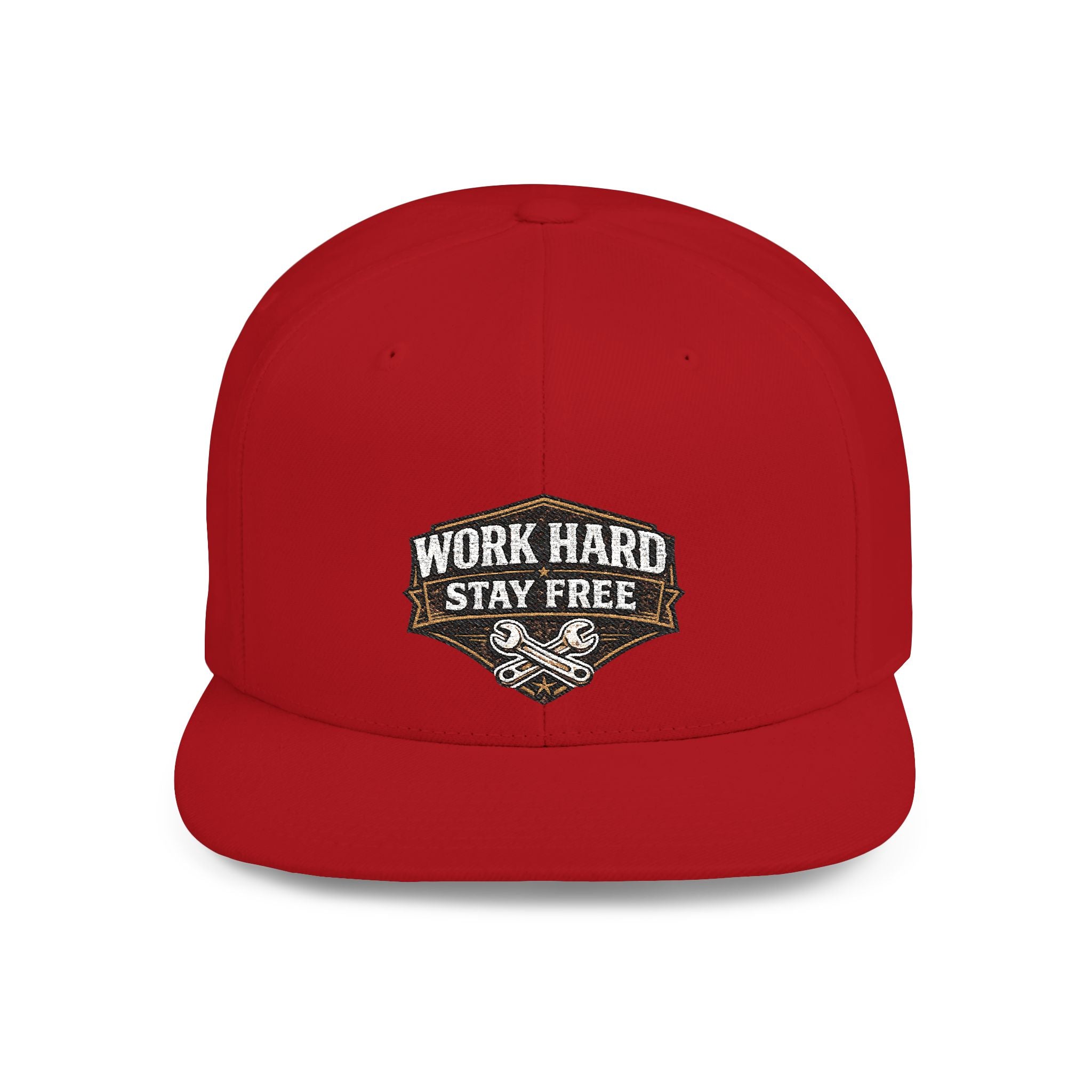 "Work Hard Stay Free" Snapback Hat