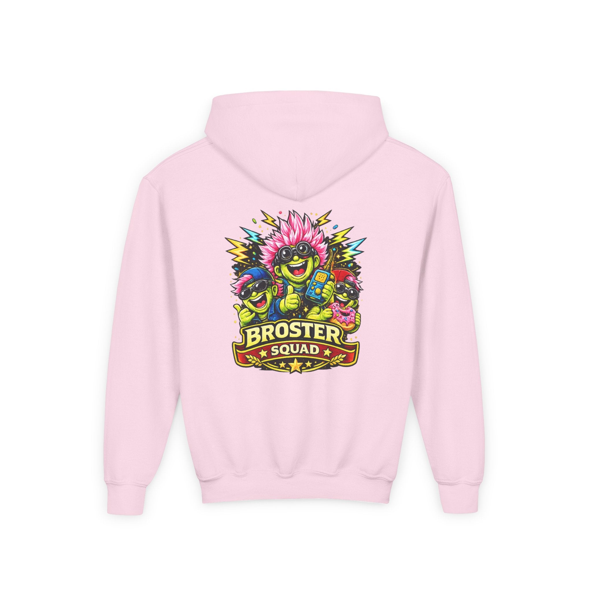 Broster Squad Neon Youth Hoodie