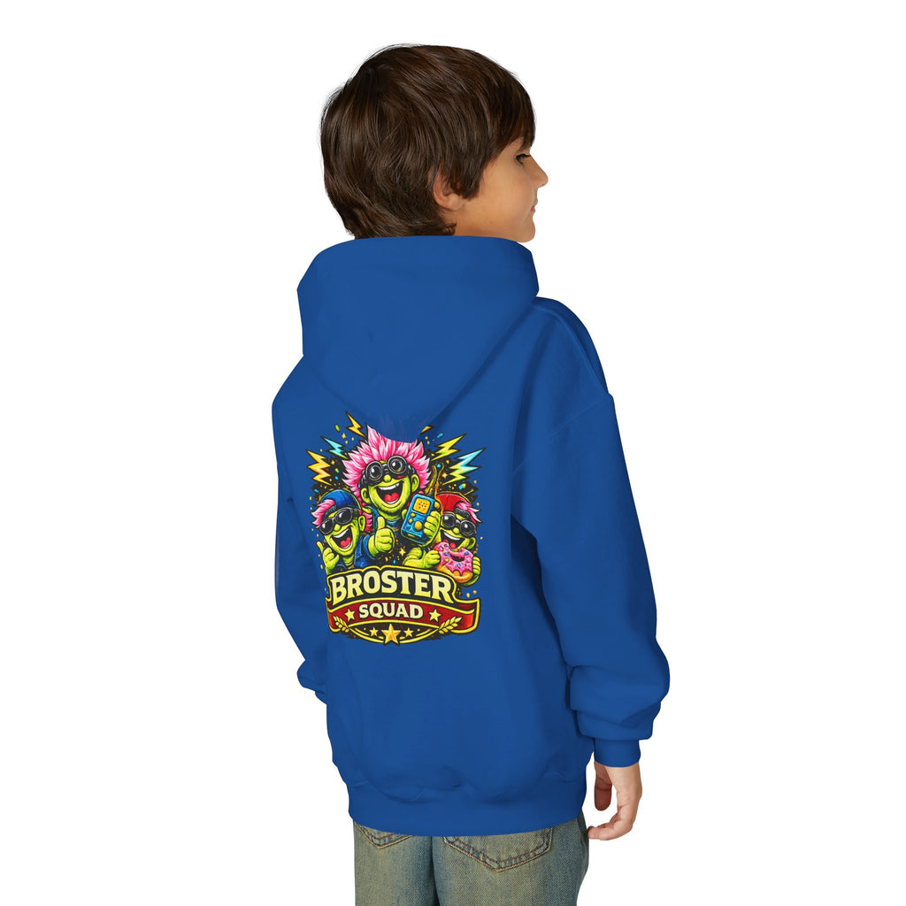 Broster Squad Neon Youth Hoodie