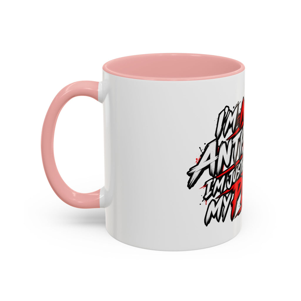 "Not Antisocial, I’m Just Protecting My Peace" Coffee Mug