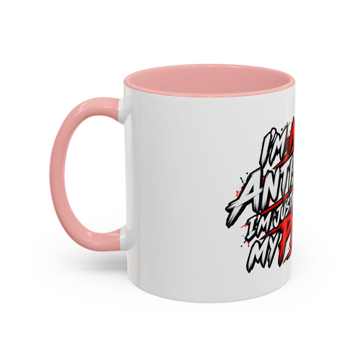 "Not Antisocial, I’m Just Protecting My Peace" Coffee Mug