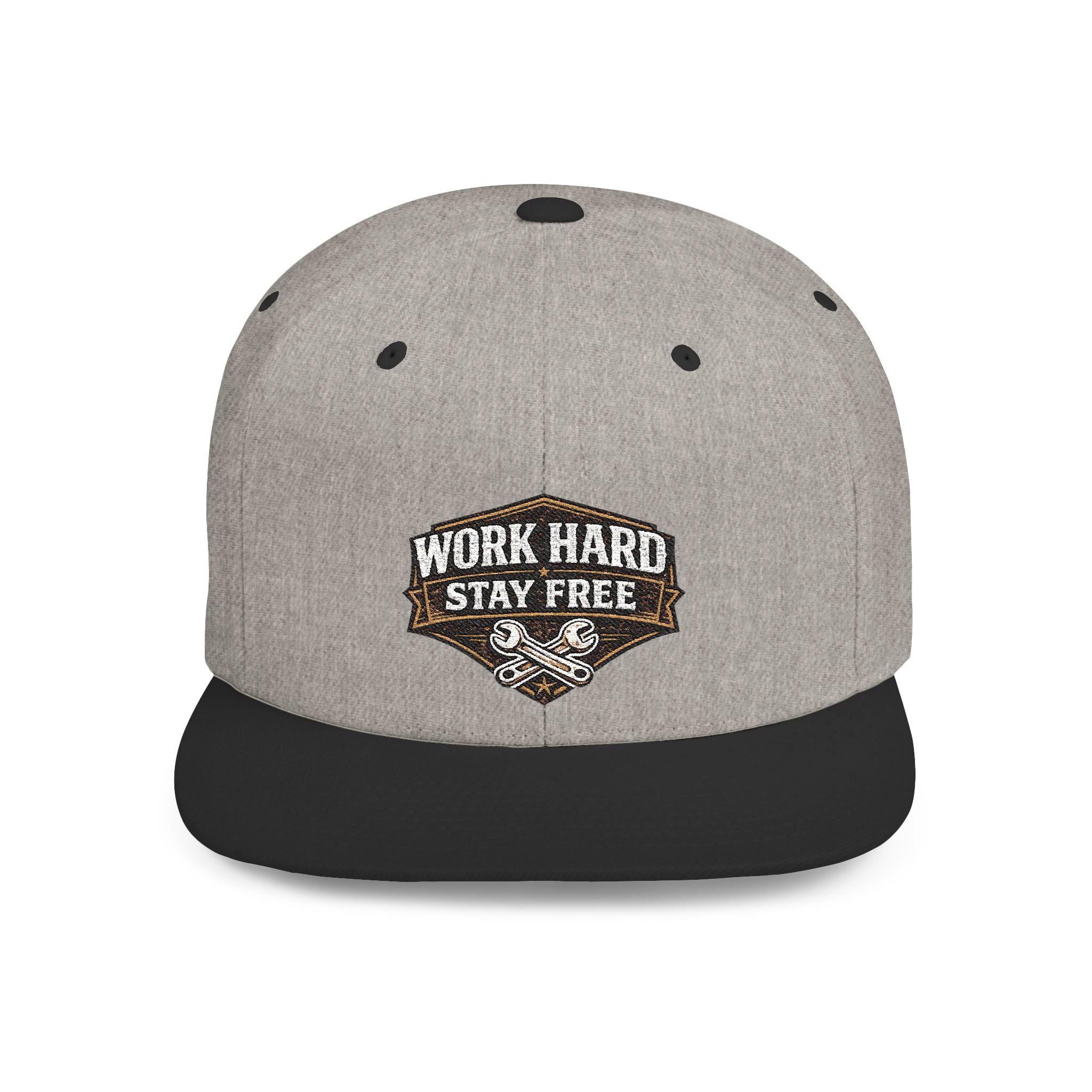 "Work Hard Stay Free" Snapback Hat