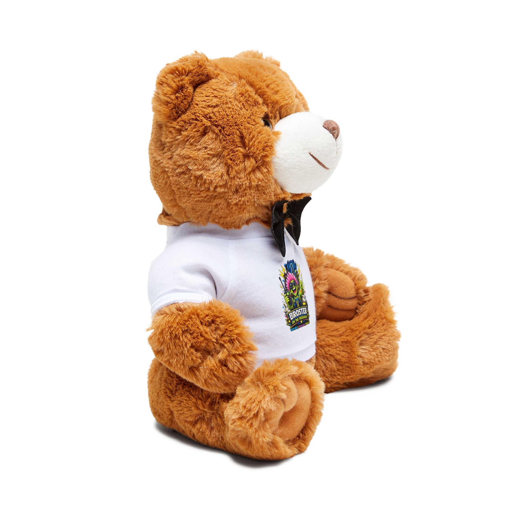 Plush Teddy Bear Broster On The Frequency