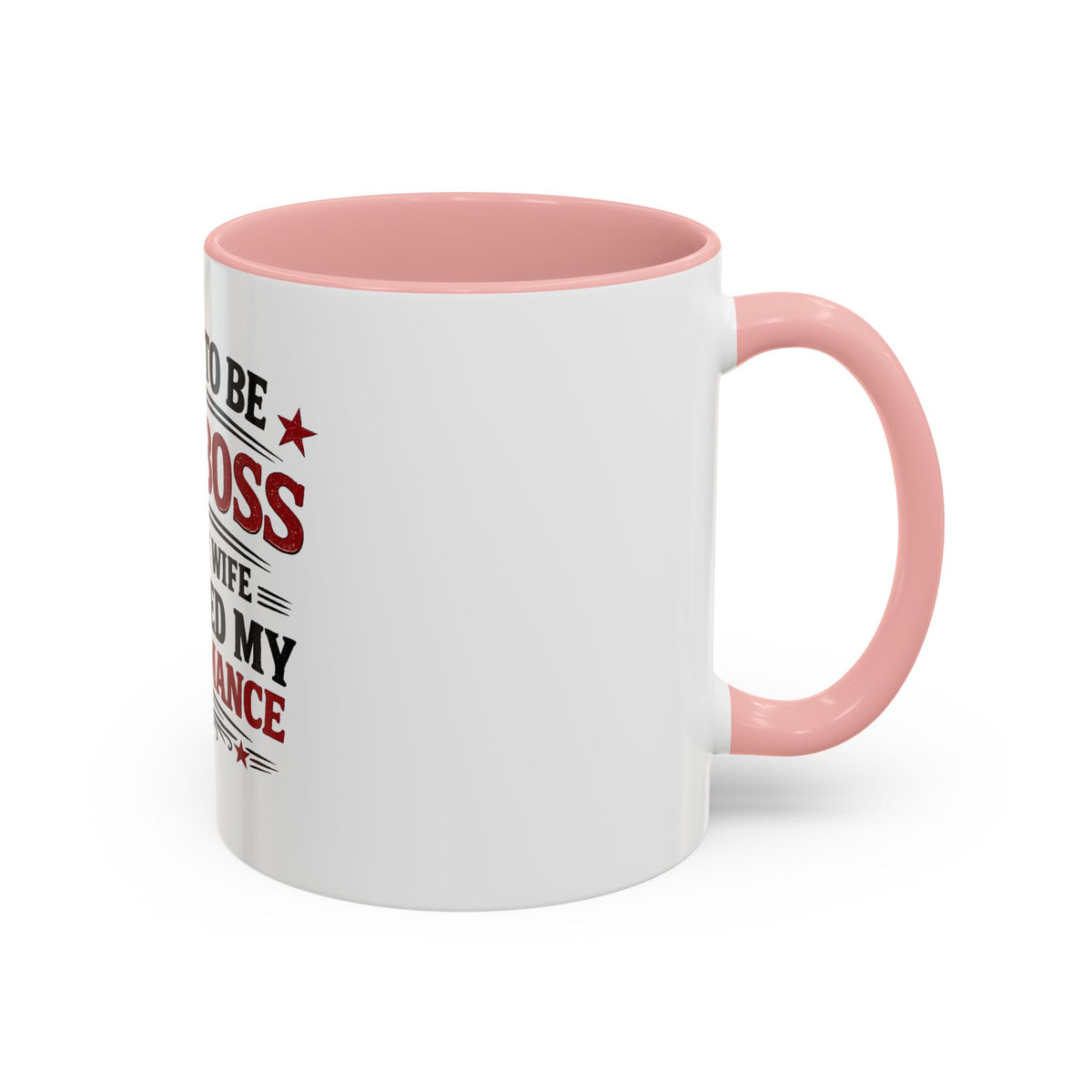 'I Used to Be The Boss' Coffee Mug