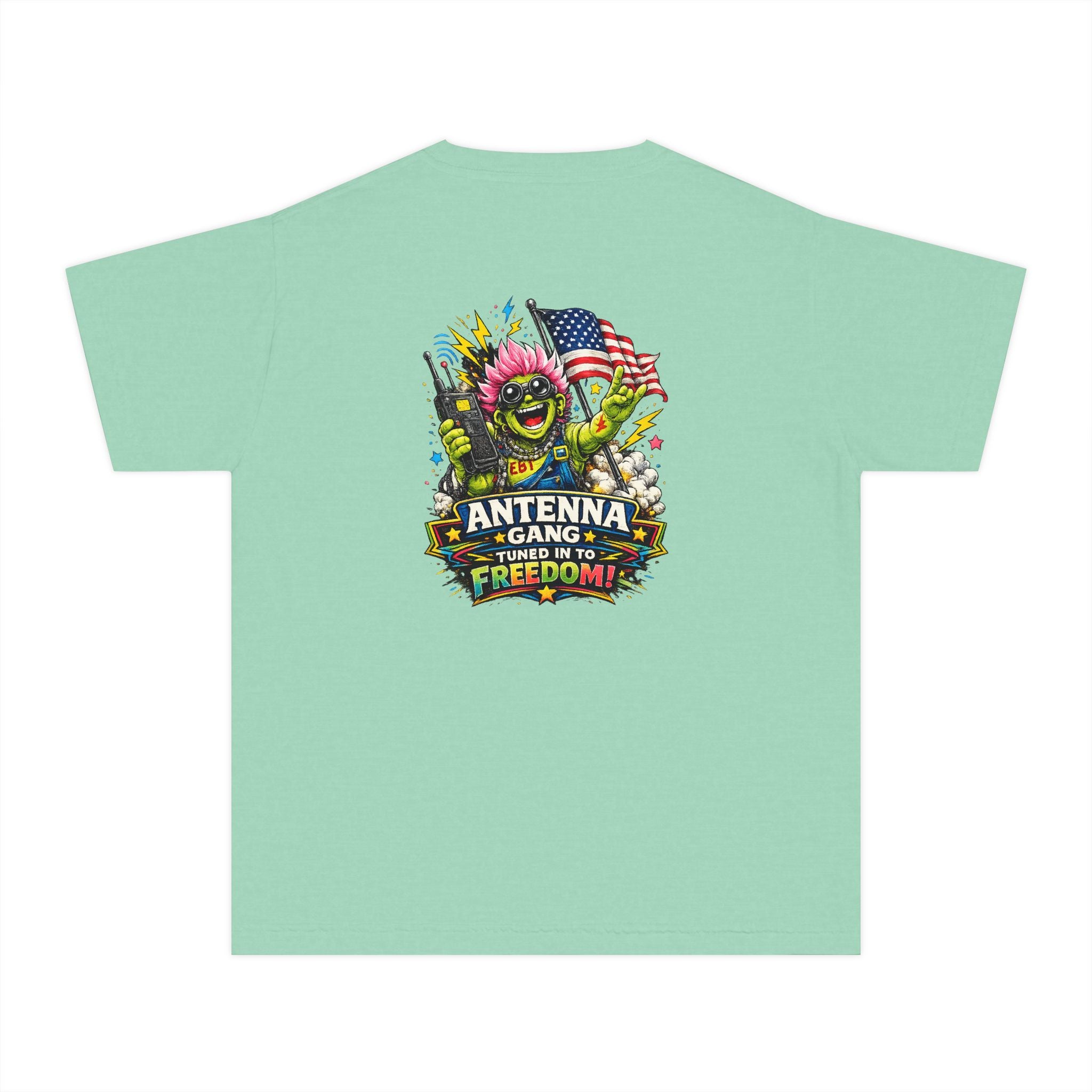 Antenna Gang "Tuned In to Freedom" Youth T-Shirt