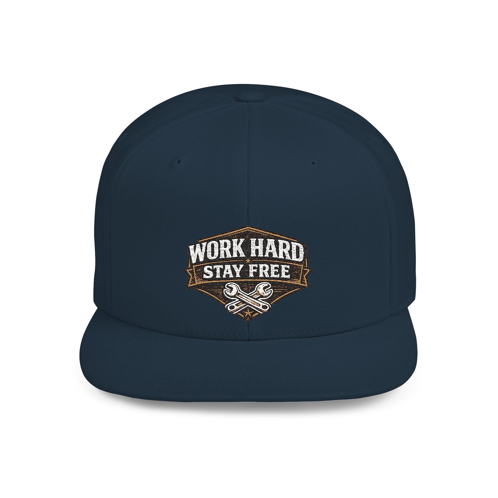 "Work Hard Stay Free" Snapback Hat